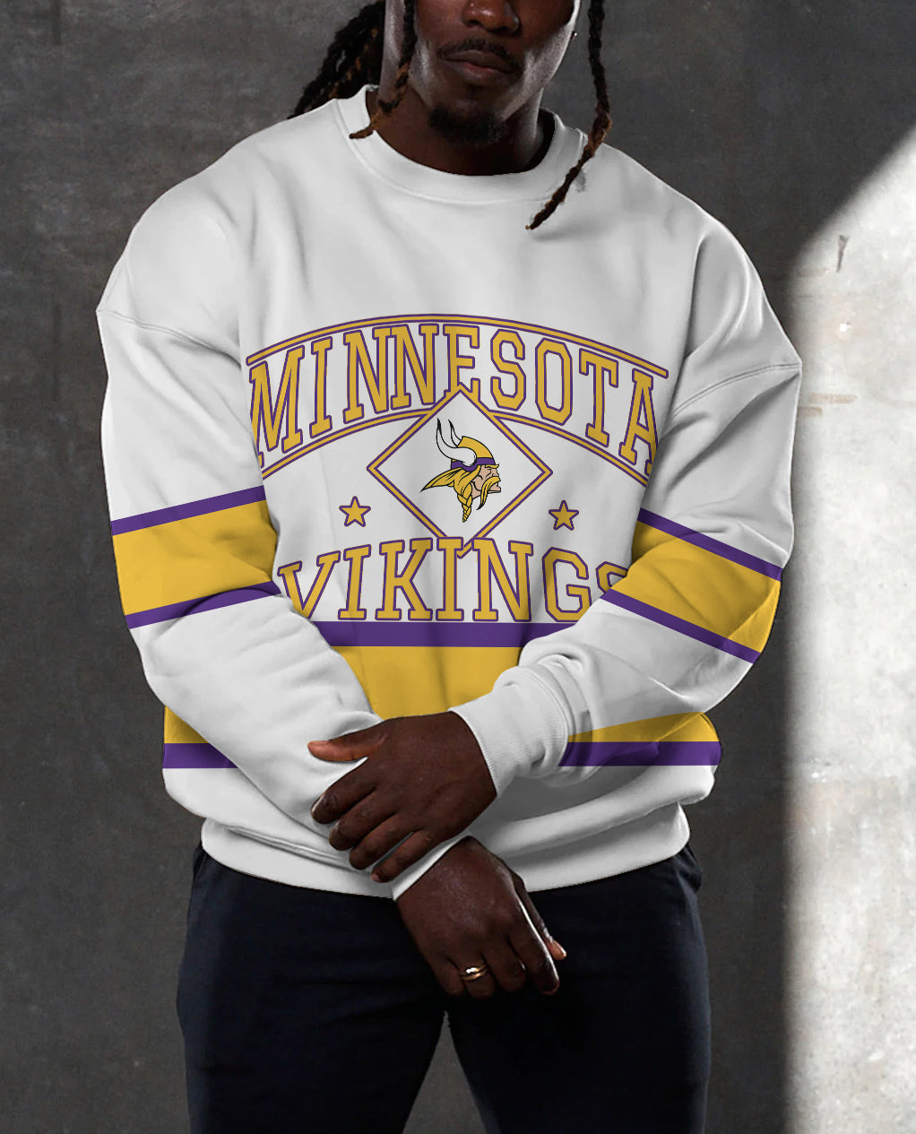 Minnesota Vikings 3D Limited Edition Crew Neck sweatshirt