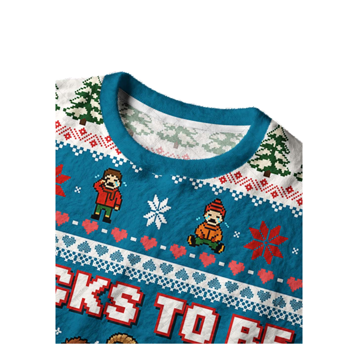 KRAMPUS NAUGHTY UGLY CHRISTMAS SWEATSHIRT — image 3