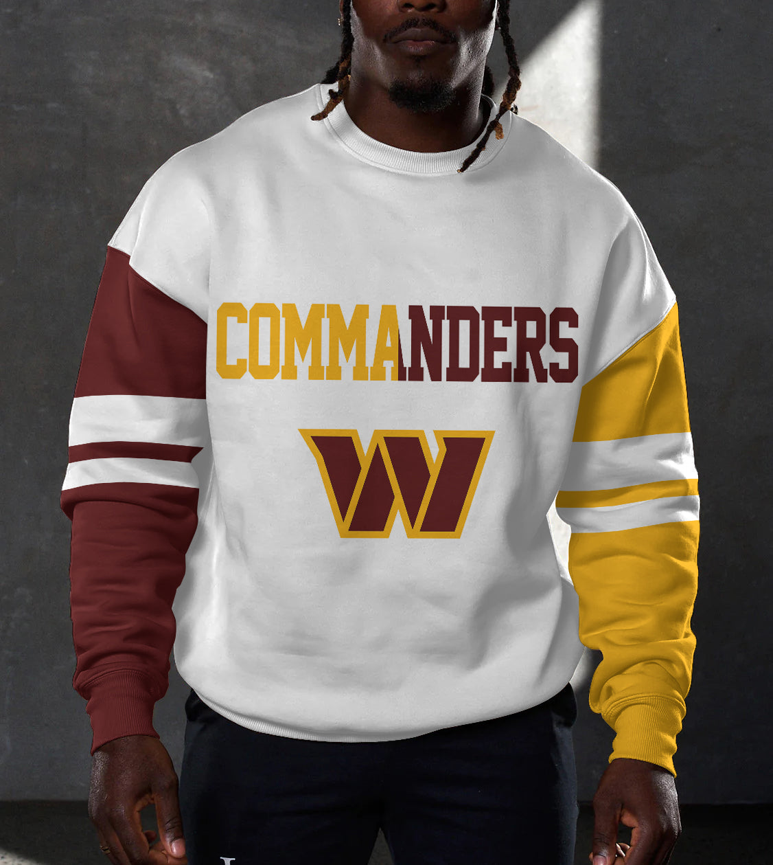 Washington Commanders 3D Limited Edition Crew Neck sweatshirt
