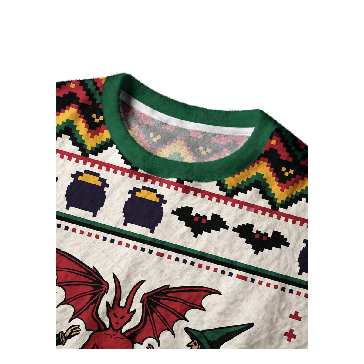 WITCH RITUAL UGLY CHRISTMAS SWEATSHIRT — image 3