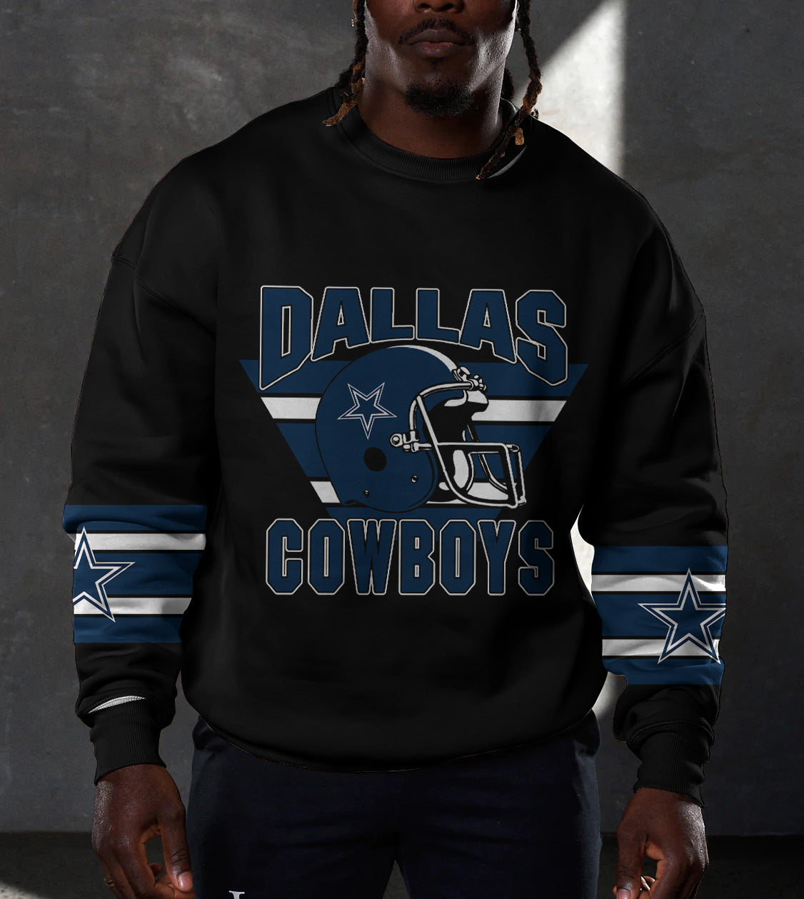 Dallas Cowboys 3D Limited Edition Crew Neck sweatshirt