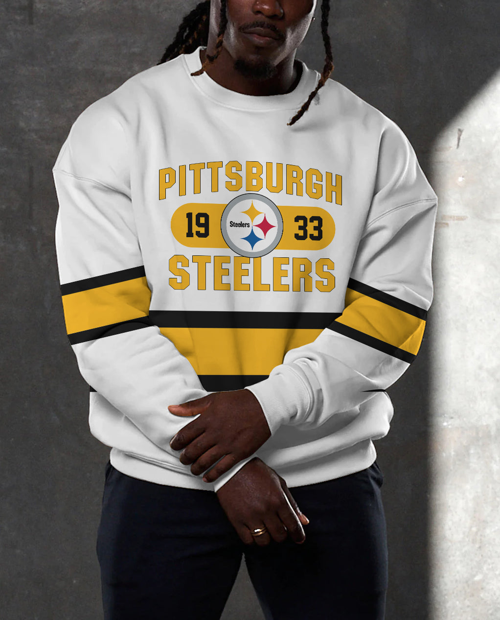 Pittsburgh Steelers 3D Limited Edition Crew Neck sweatshirt