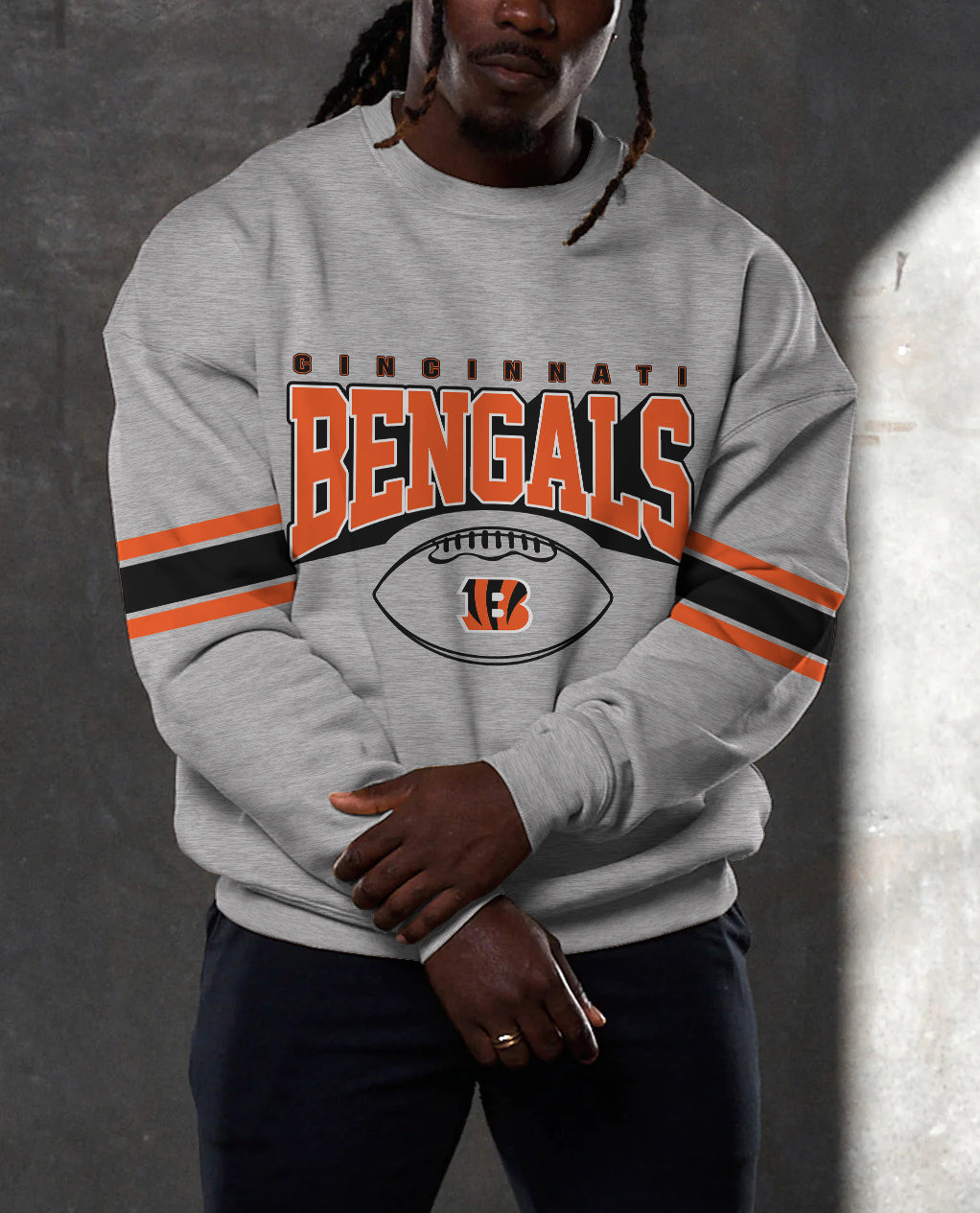 Cincinnati Bengals 3D Limited Edition Crew Neck sweatshirt