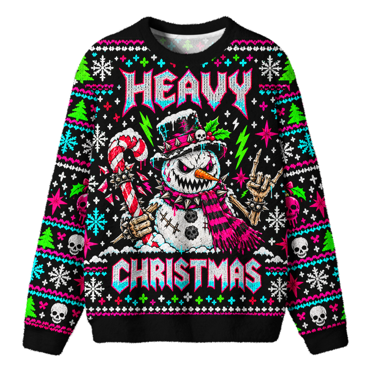 HEAVY CHRISTMAS UGLY CHRISTMAS SWEATSHIRT — image 1