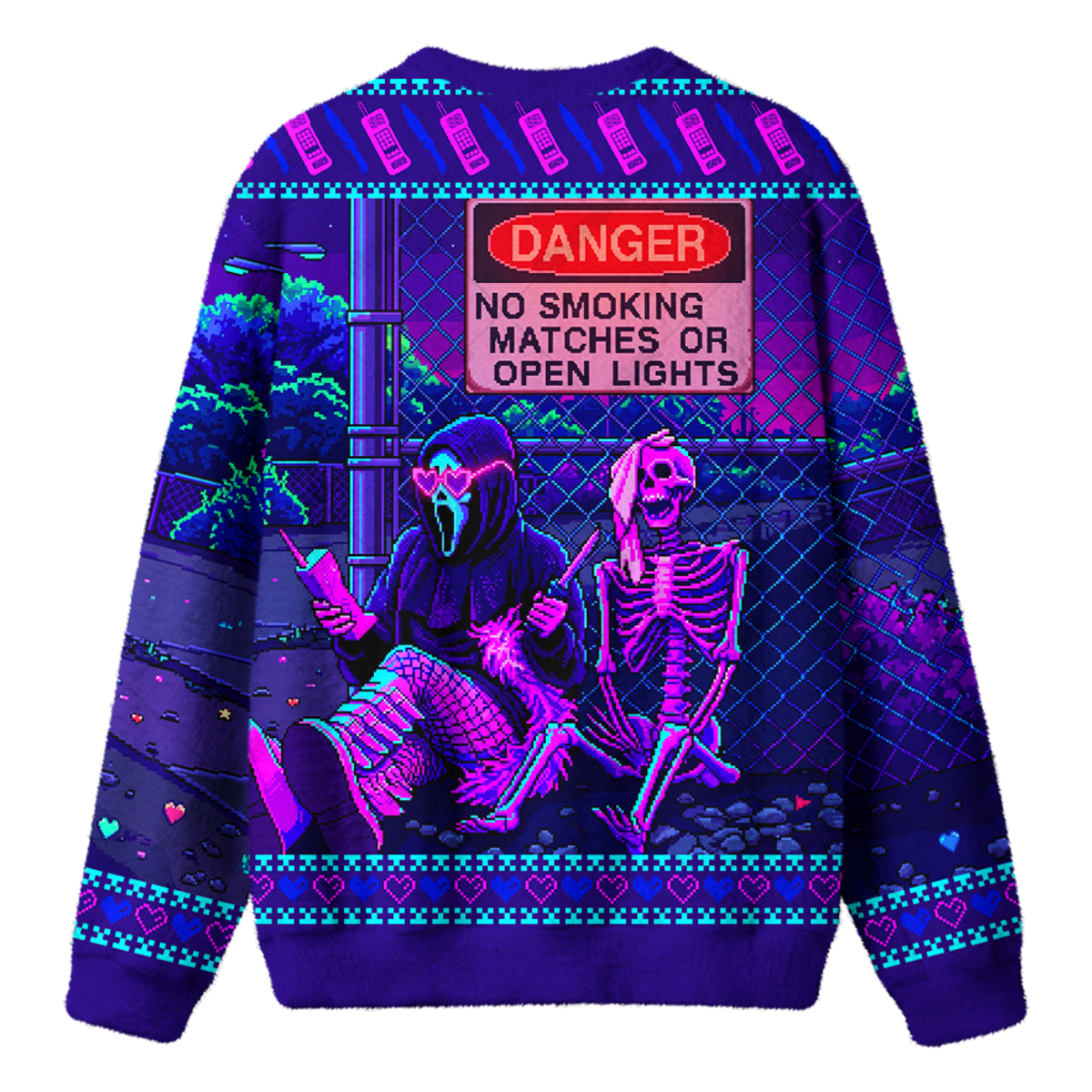CYBER GHOUL KNIT SWEATSHIRT — image 2