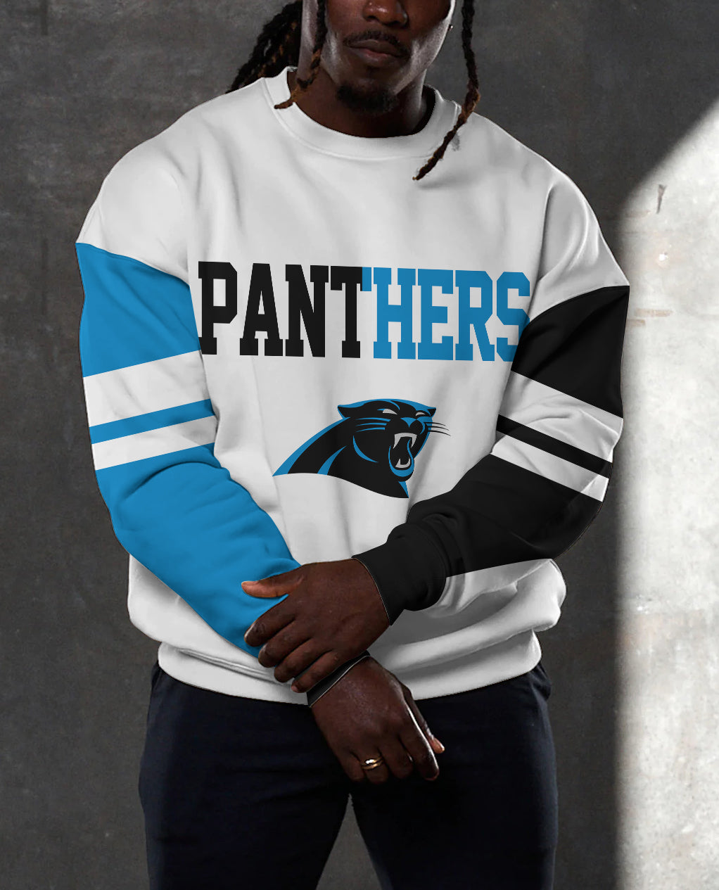 Carolina Panthers 3D Limited Edition Crew Neck sweatshirt