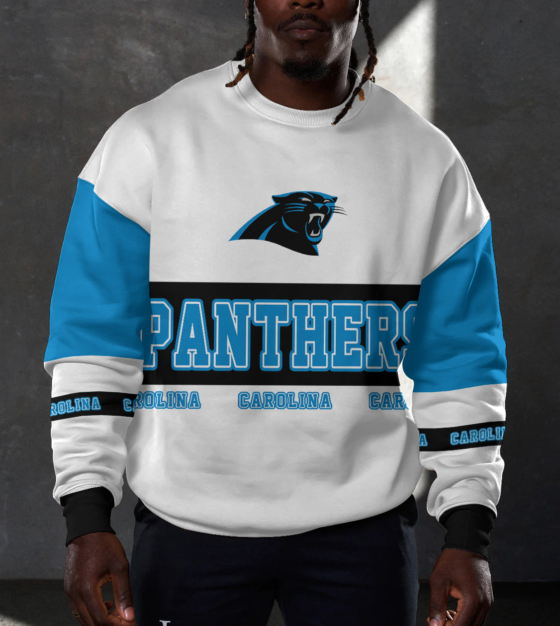 Carolina Panthers 3D Limited Edition Crew Neck sweatshirt
