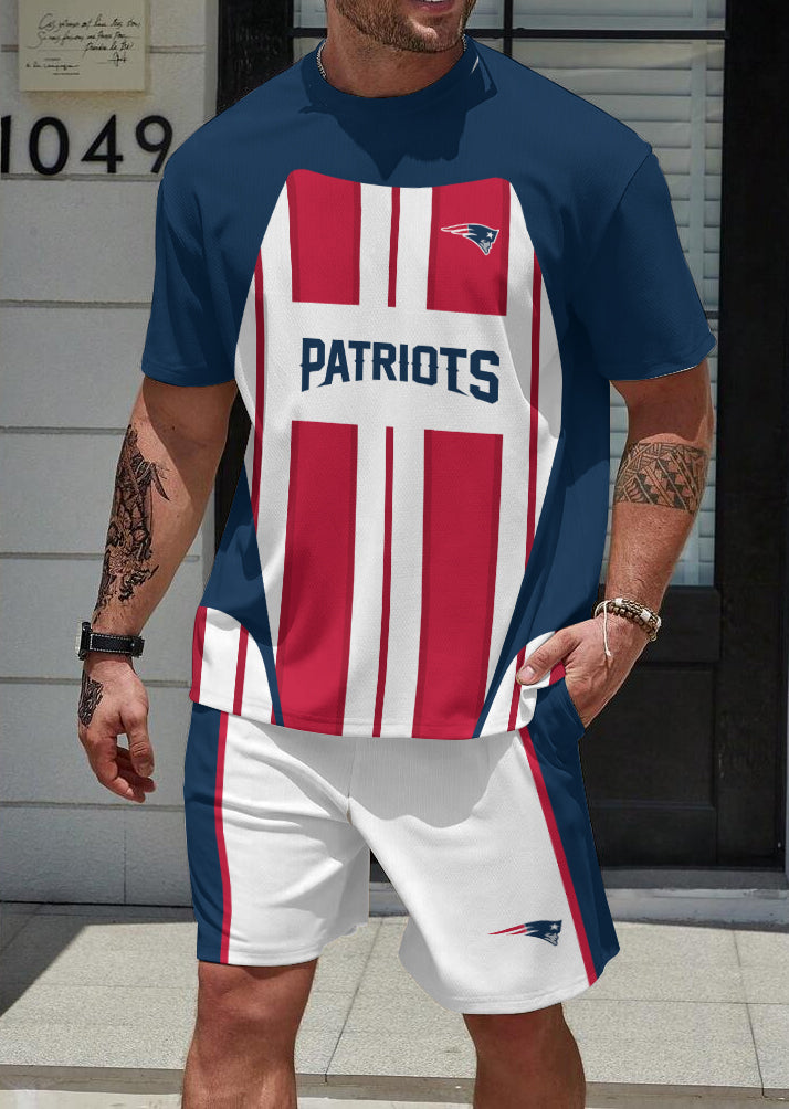New England Patriots Limited Edition Top And Shorts Two-Piece Suits