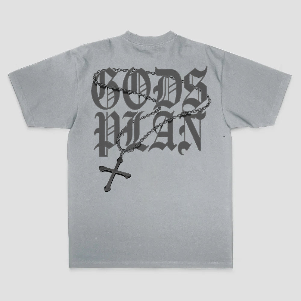God's Plan Printed Men's T-shirt