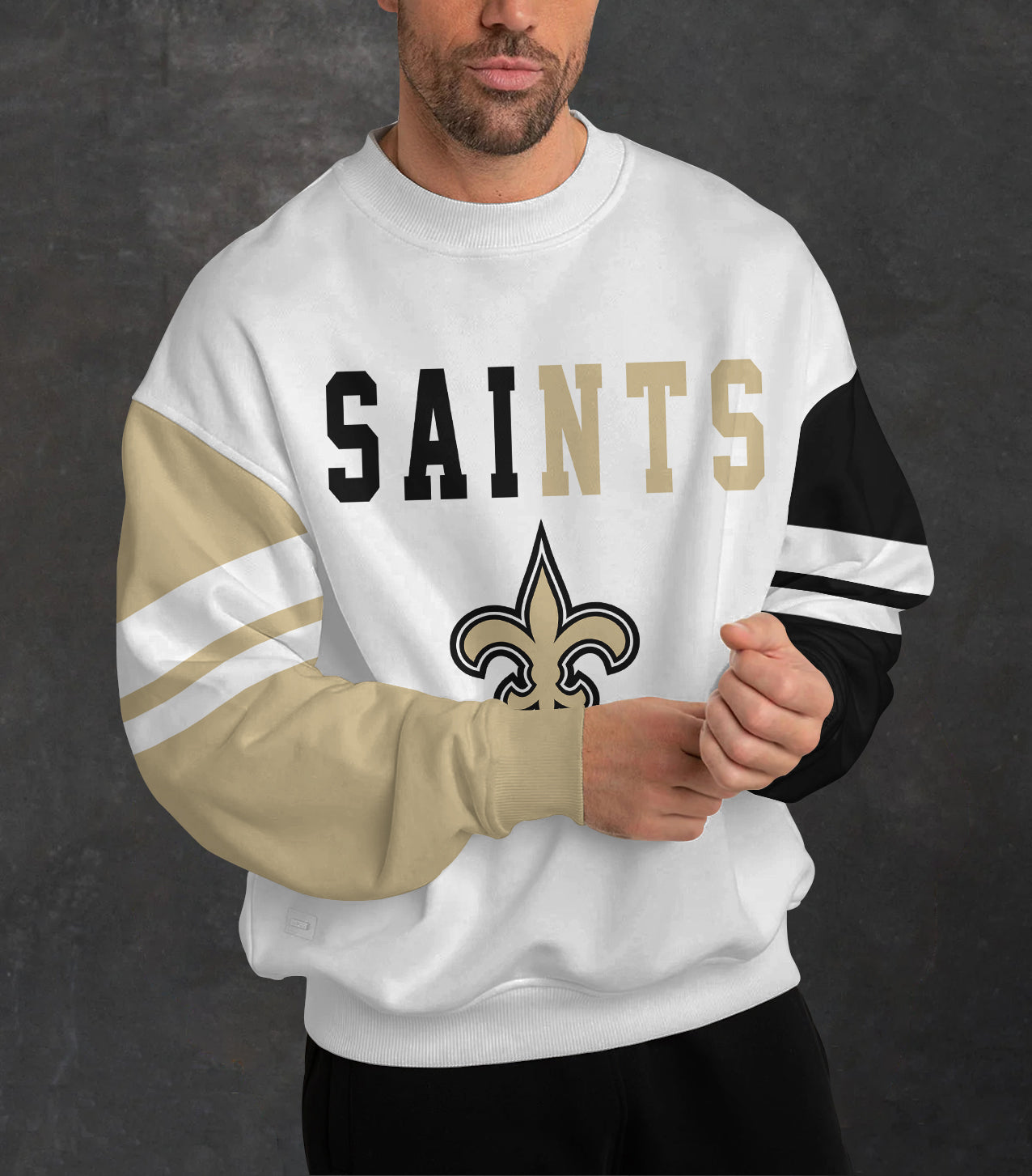 New Orleans Saints 3D Limited Edition Crew Neck sweatshirt