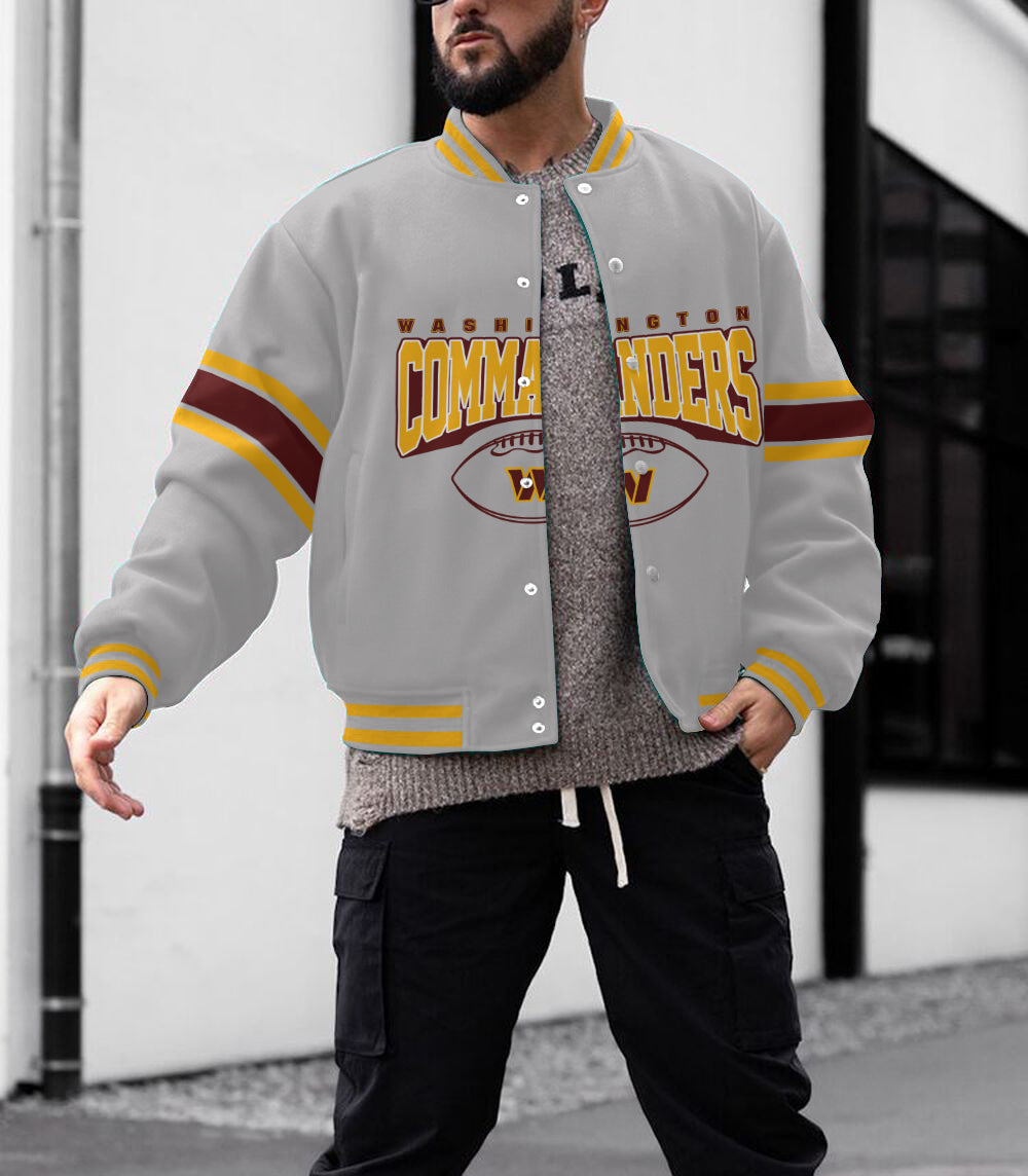 Washington Commanders Men's Limited Edition Full-Snap Casual Jacket