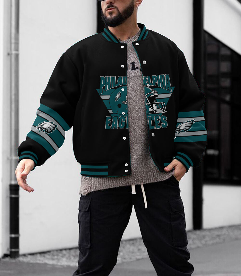 Philadelphia Eagles  Men's Limited Edition Full-Snap Casual Jacket