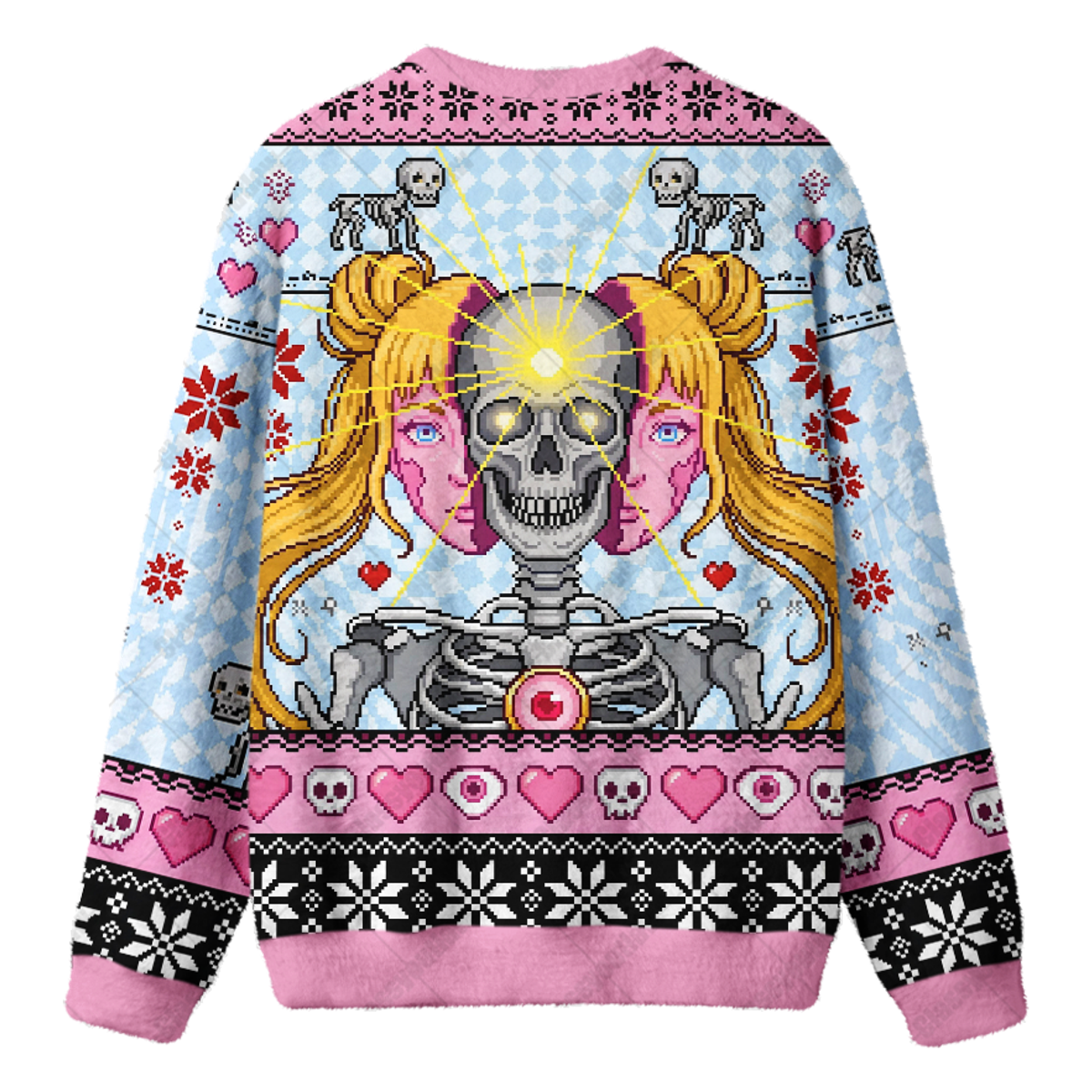 MAGIC SKULL UGLY CHRISTMAS SWEATSHIRT — image 2