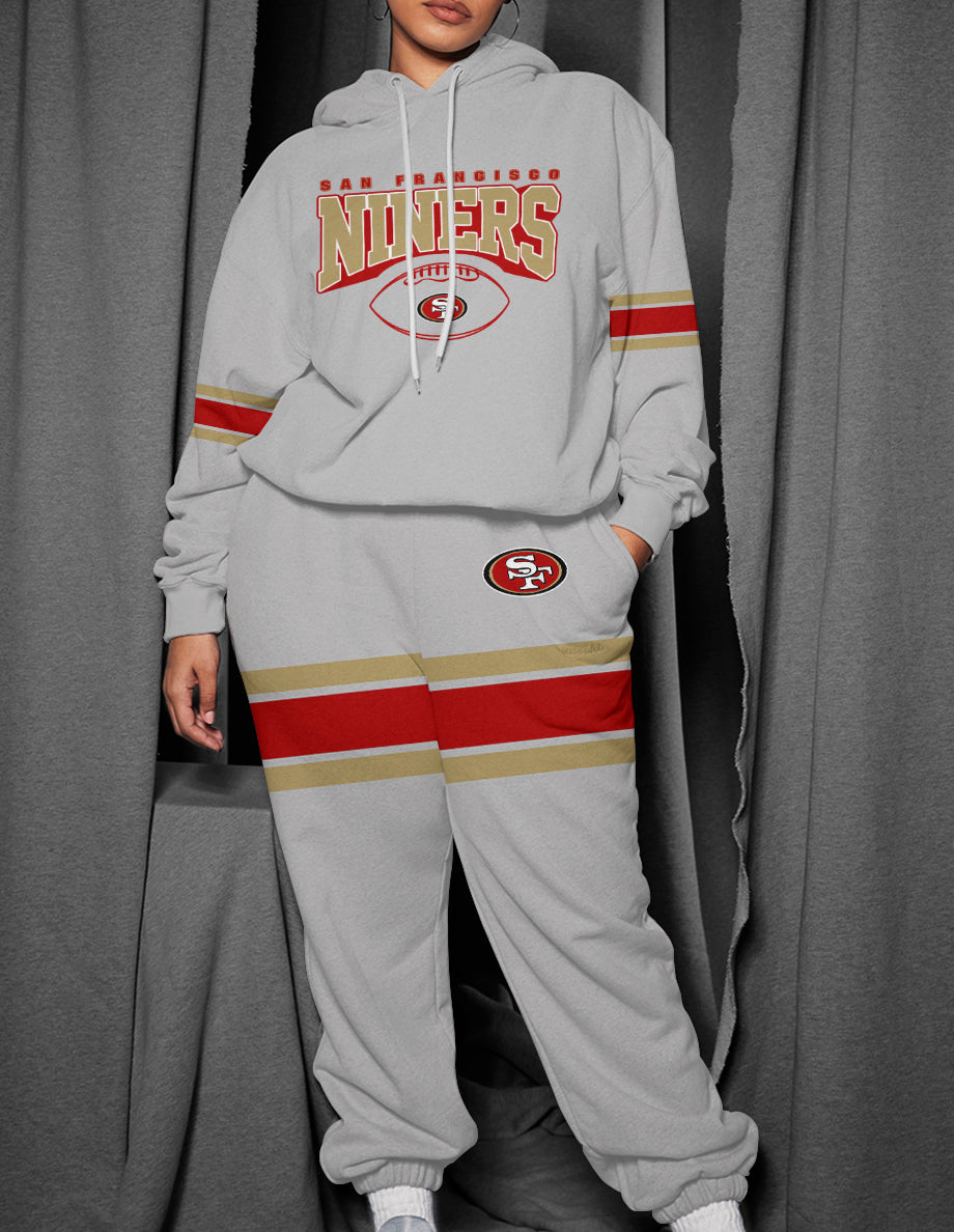 San Francisco 49ers 3D Printed Pullover Hoodie And Sweatpant 2pcs Tracksuits