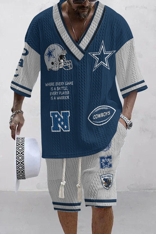 Dallas Cowboys
Limited Edition Top And Shorts Two-Piece Suits