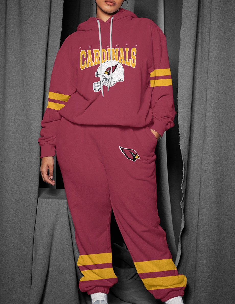 Arizona Cardinals 3D Printed Pullover Hoodie And Sweatpant 2pcs Tracksuits