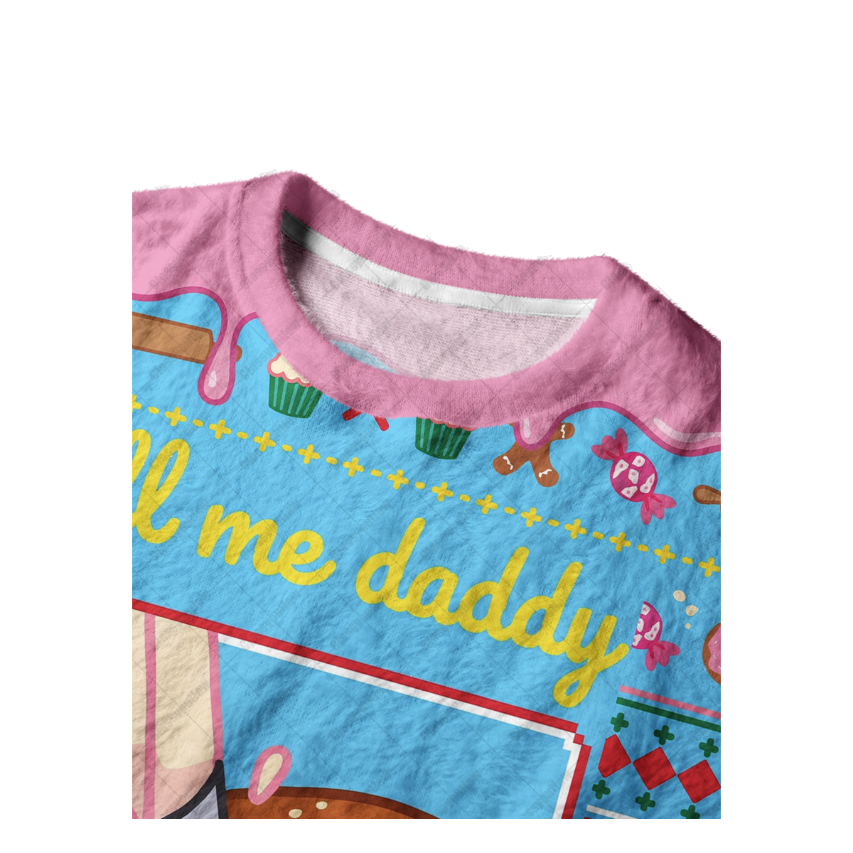 FILL ME DADDY UGLY CHRISTMAS SWEATSHIRT — image 3