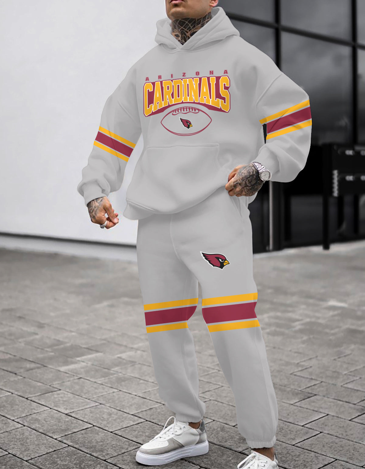 Arizona Cardinals 3D Printed Pullover Hoodie And Sweatpant 2pcs Tracksuits