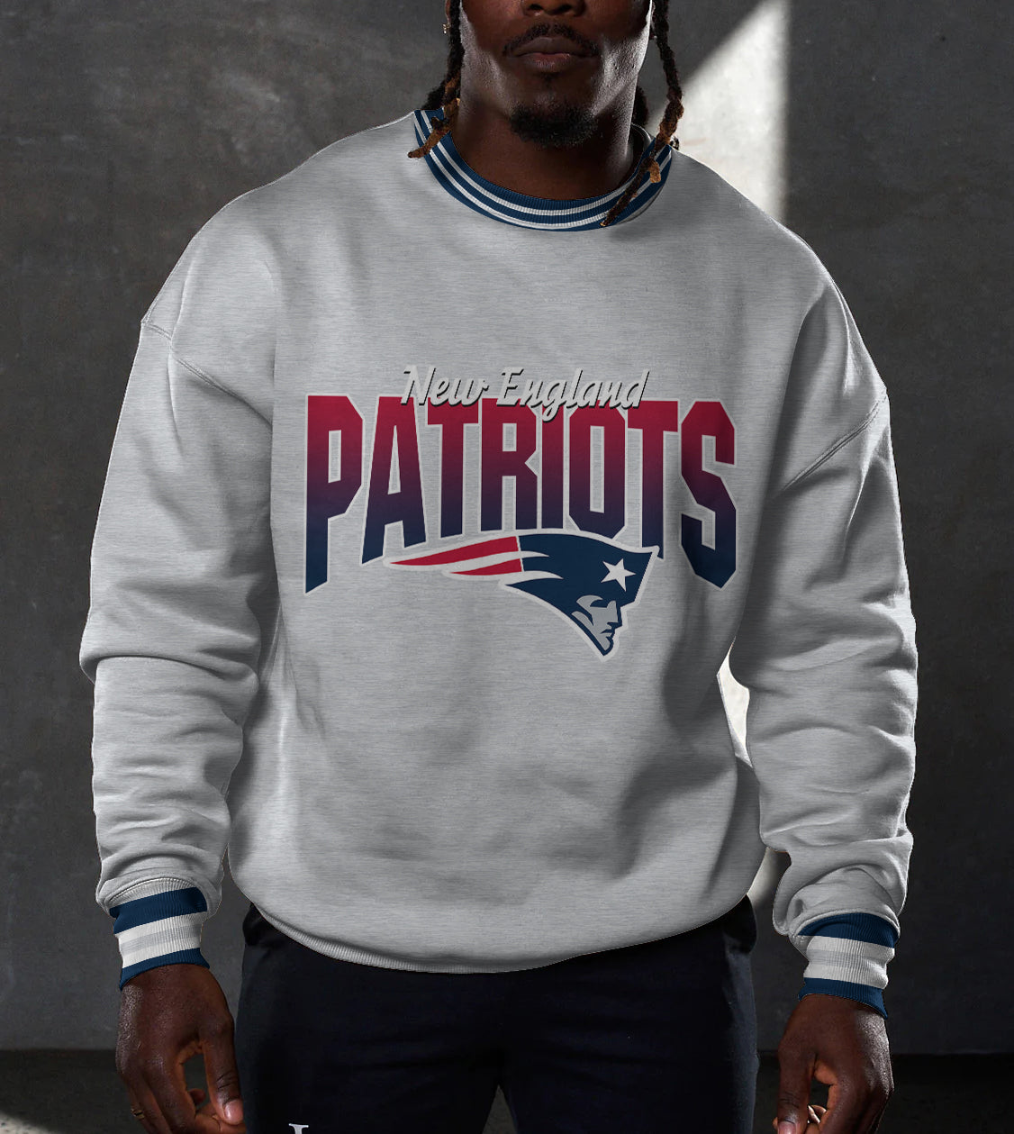 New England Patriots 3D Limited Edition Crew Neck sweatshirt
