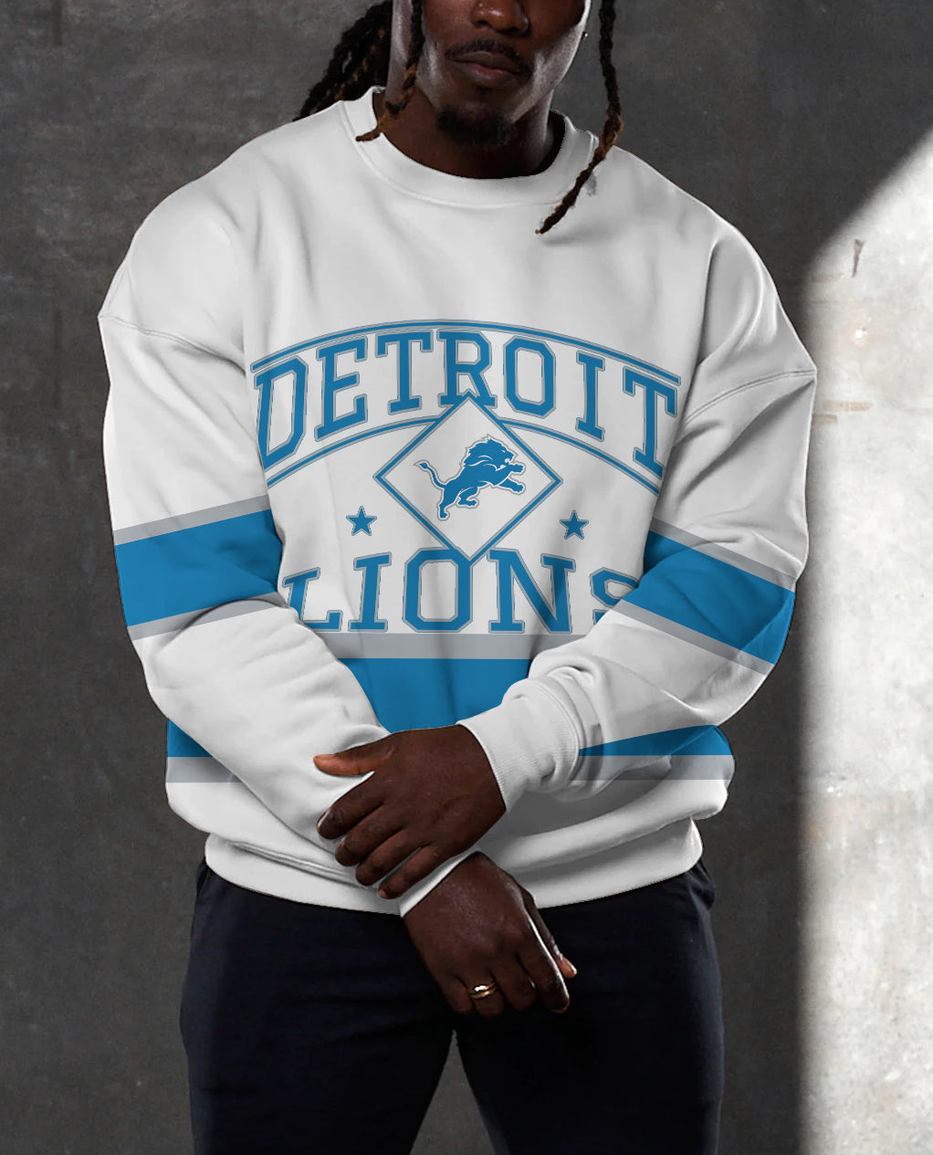 Detroit Lions 3D Limited Edition Crew Neck sweatshirt