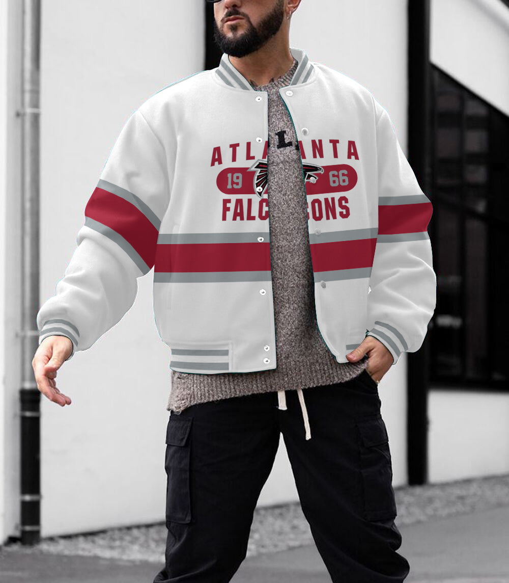 Atlanta Falcons  Men's Limited Edition Full-Snap Casual Jacket