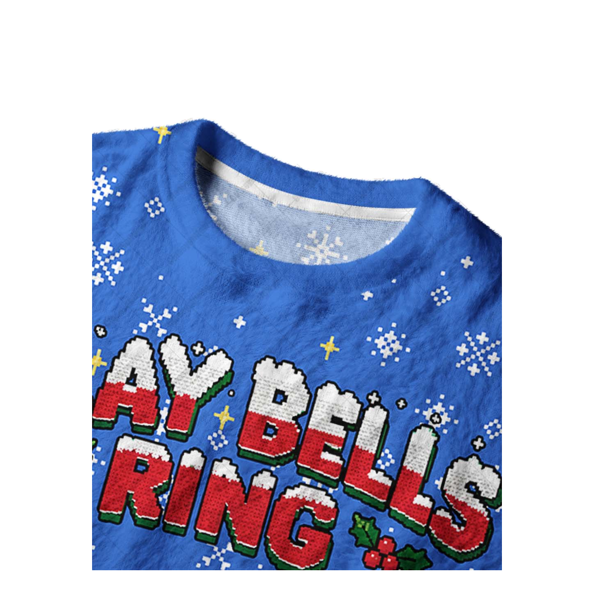 SLAY BELLS UGLY CHRISTMAS SWEATSHIRT — image 4