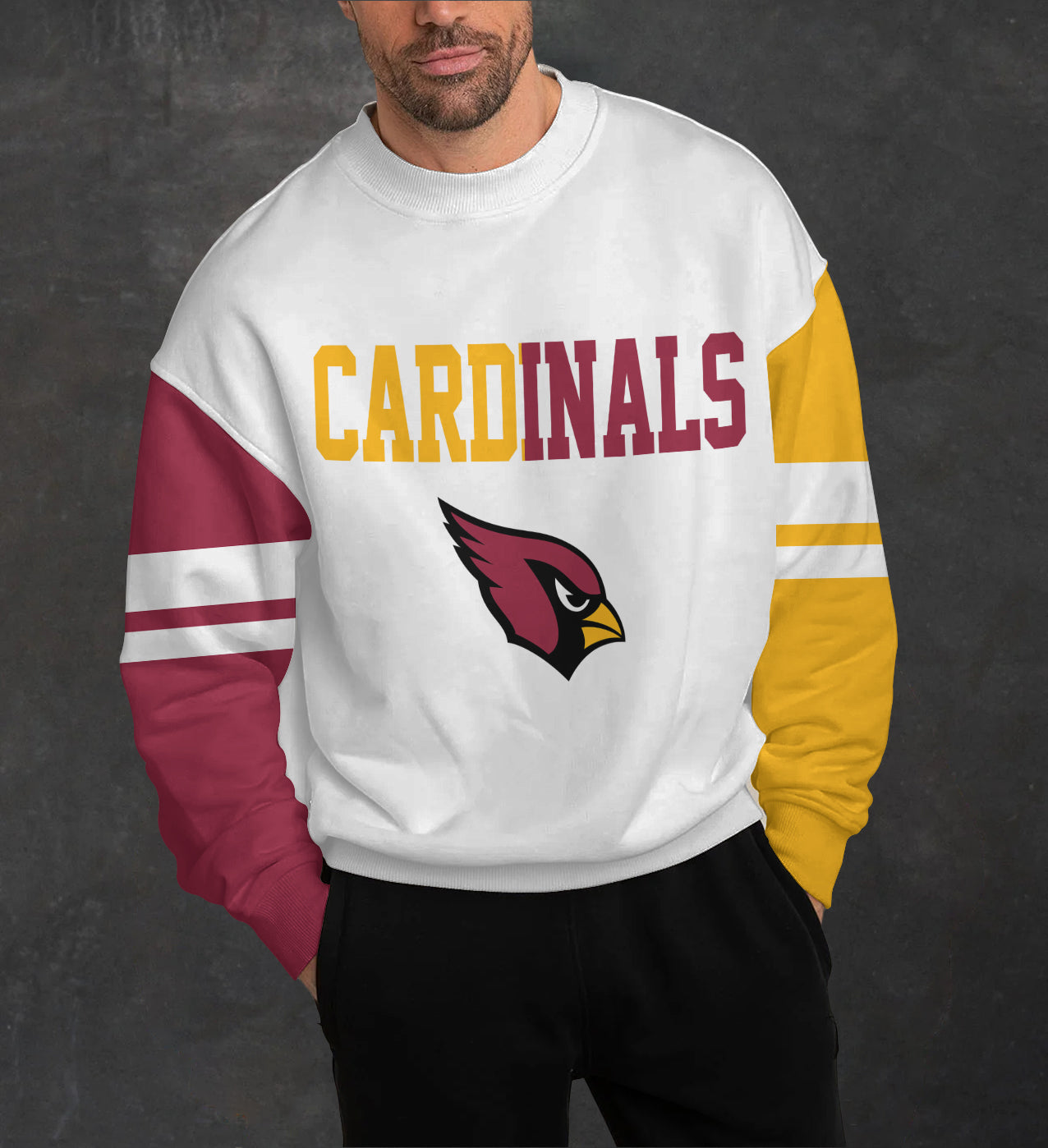 Arizona Cardinals 3D Limited Edition Crew Neck sweatshirt