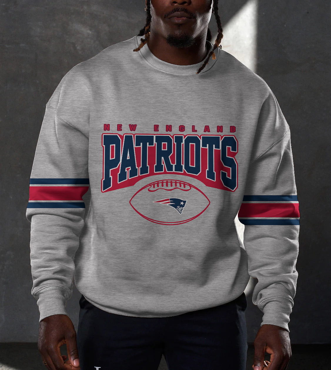 New England Patriots 3D Limited Edition Crew Neck sweatshirt