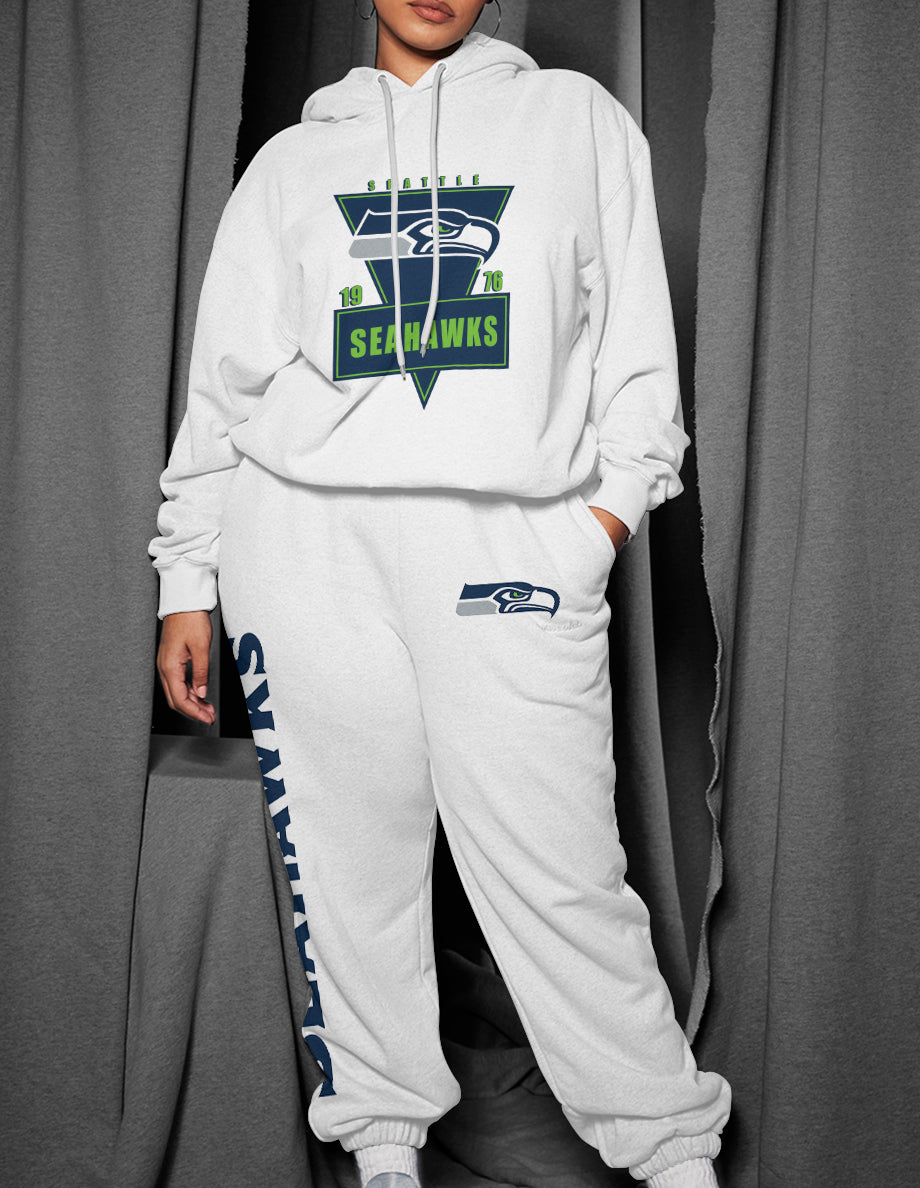 Seattle Seahawks 3D Printed Pullover Hoodie And Sweatpant 2pcs Tracksuits