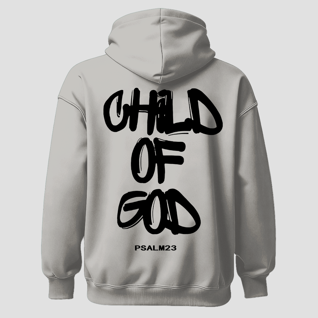 Child Of God Psalm 23 Printed Men's Hoodie