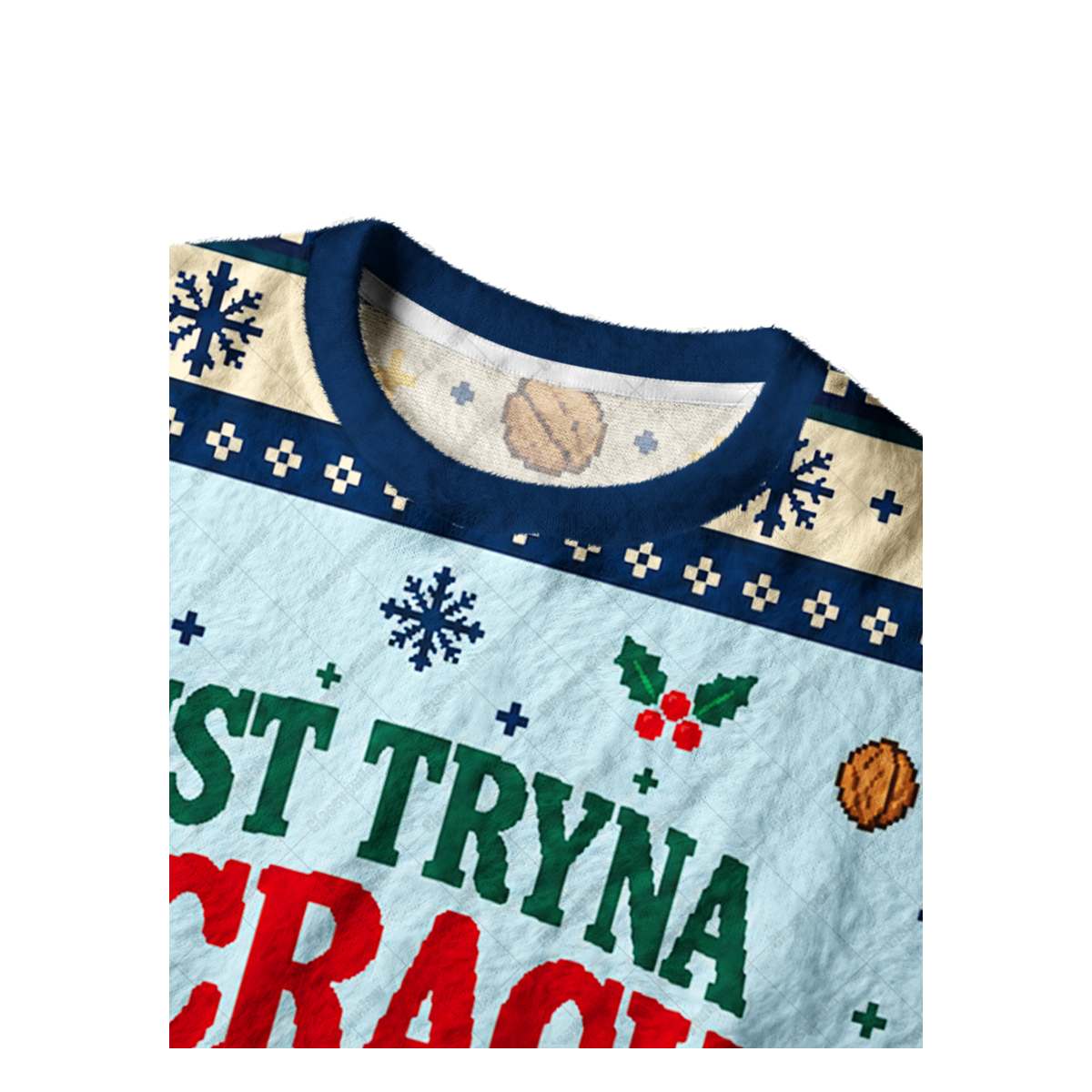 NUTCRACKER CRACK UGLY CHRISTMAS SWEATSHIRT — image 3