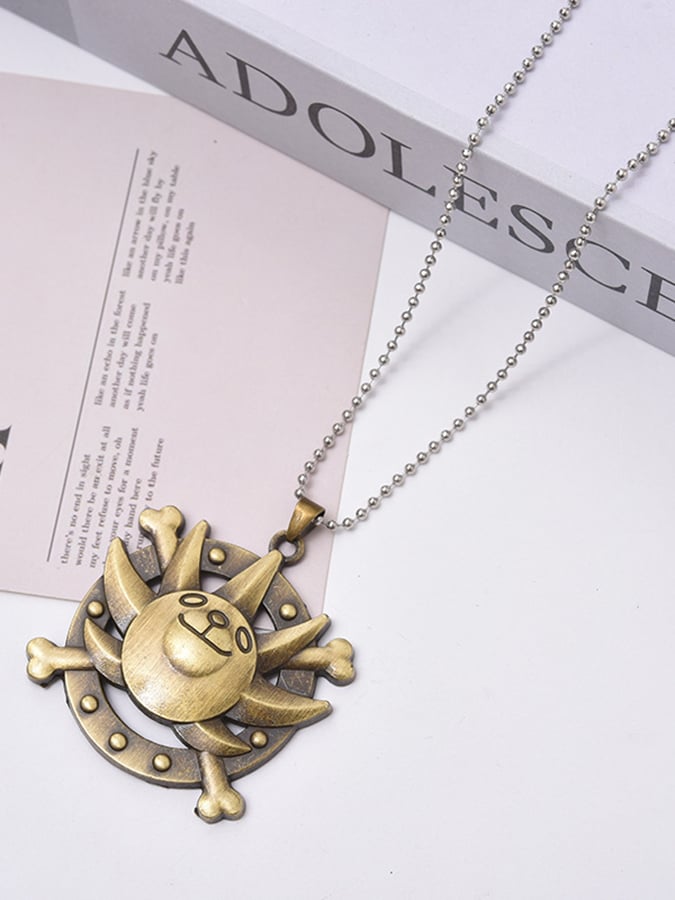 Men's Vintage Hip Hop Compass Viking Stainless Steel Necklace