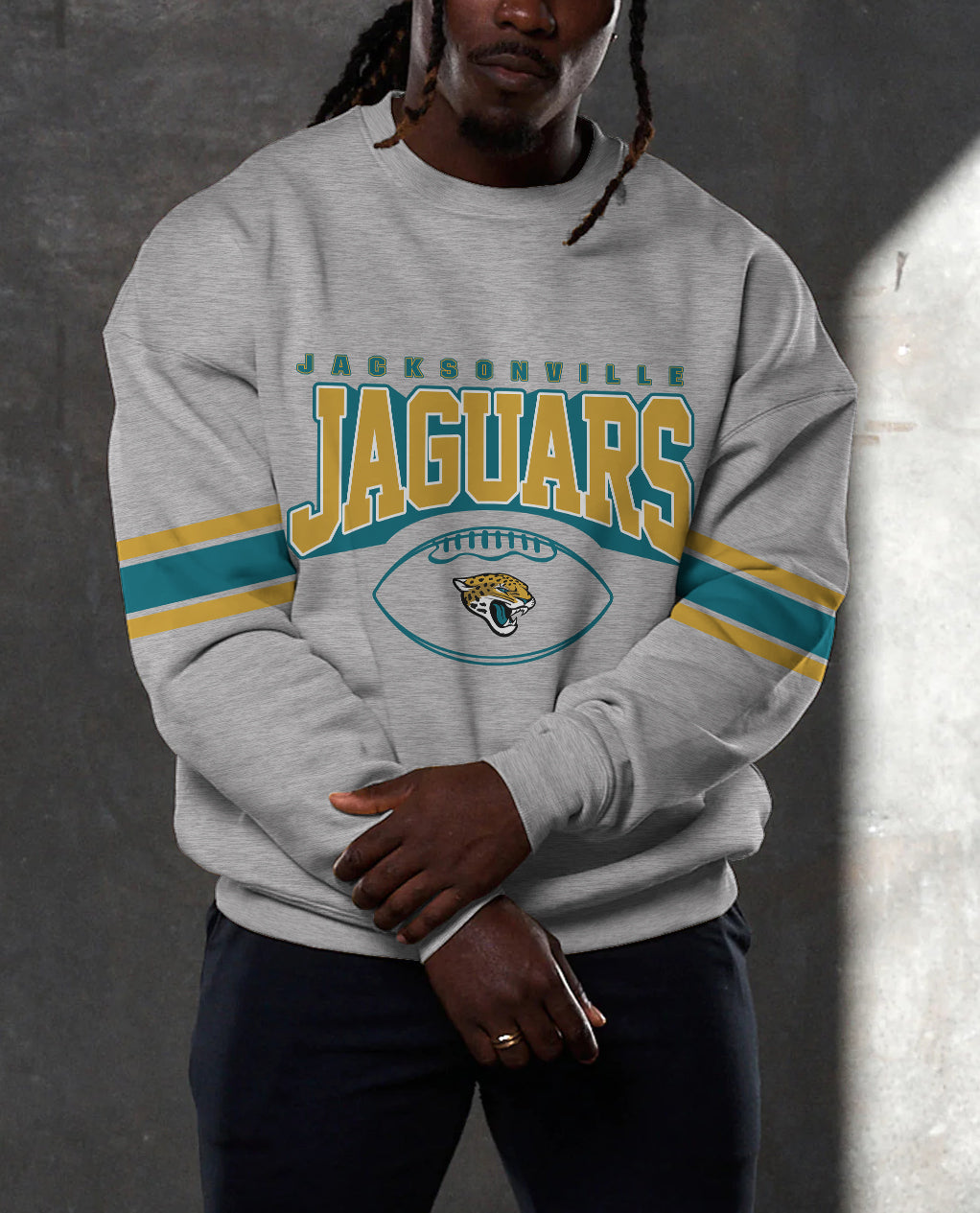 Jacksonville Jaguars 3D Limited Edition Crew Neck sweatshirt