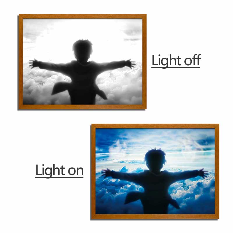 Attack on Titan Anime Light Box – LED Light Painting Photo Frame & Anime Merch Wall Art