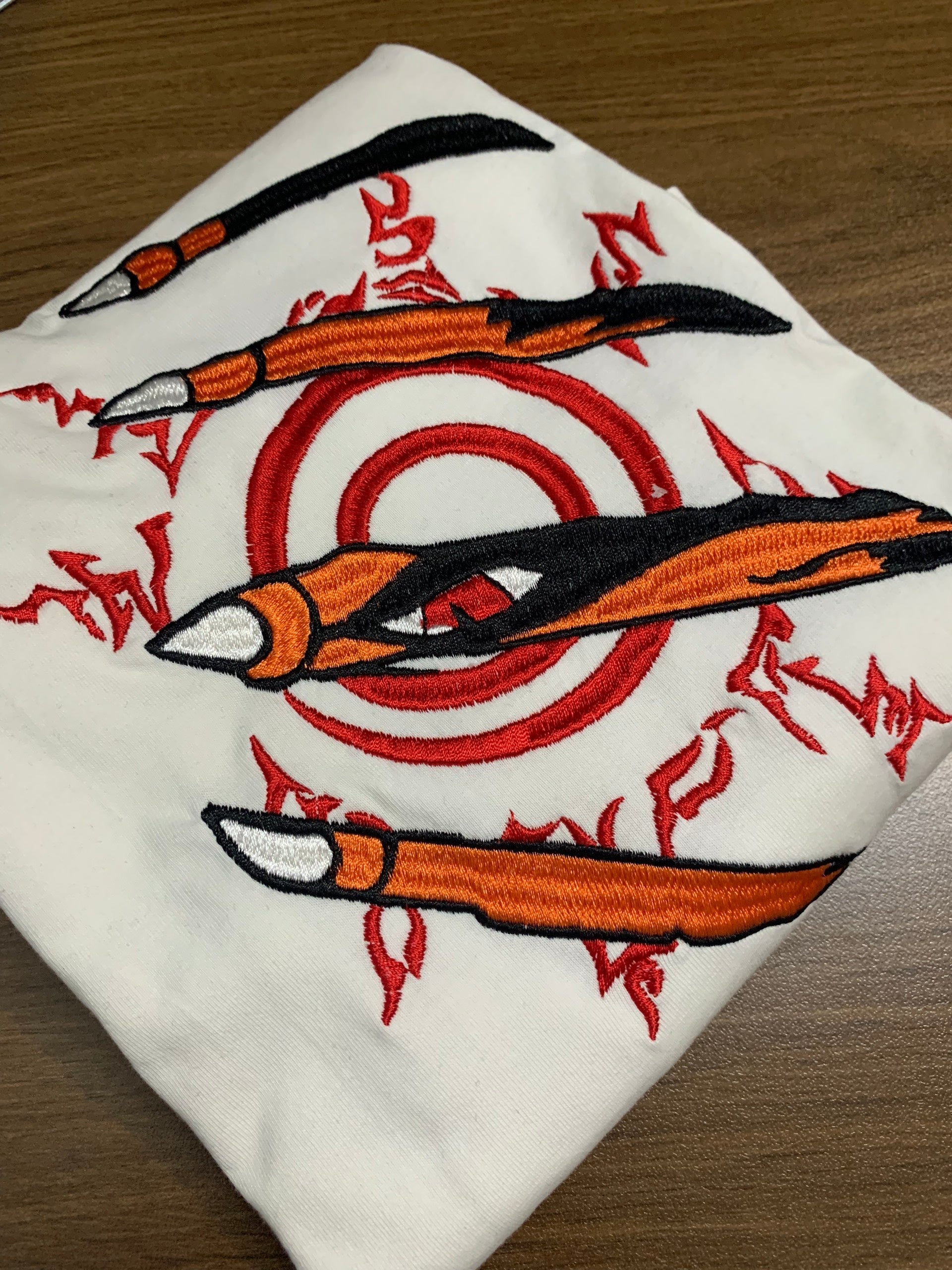 NARUTO SEAL CLAW Embroidered Sweater – Custom Anime Inspired Sweatshir