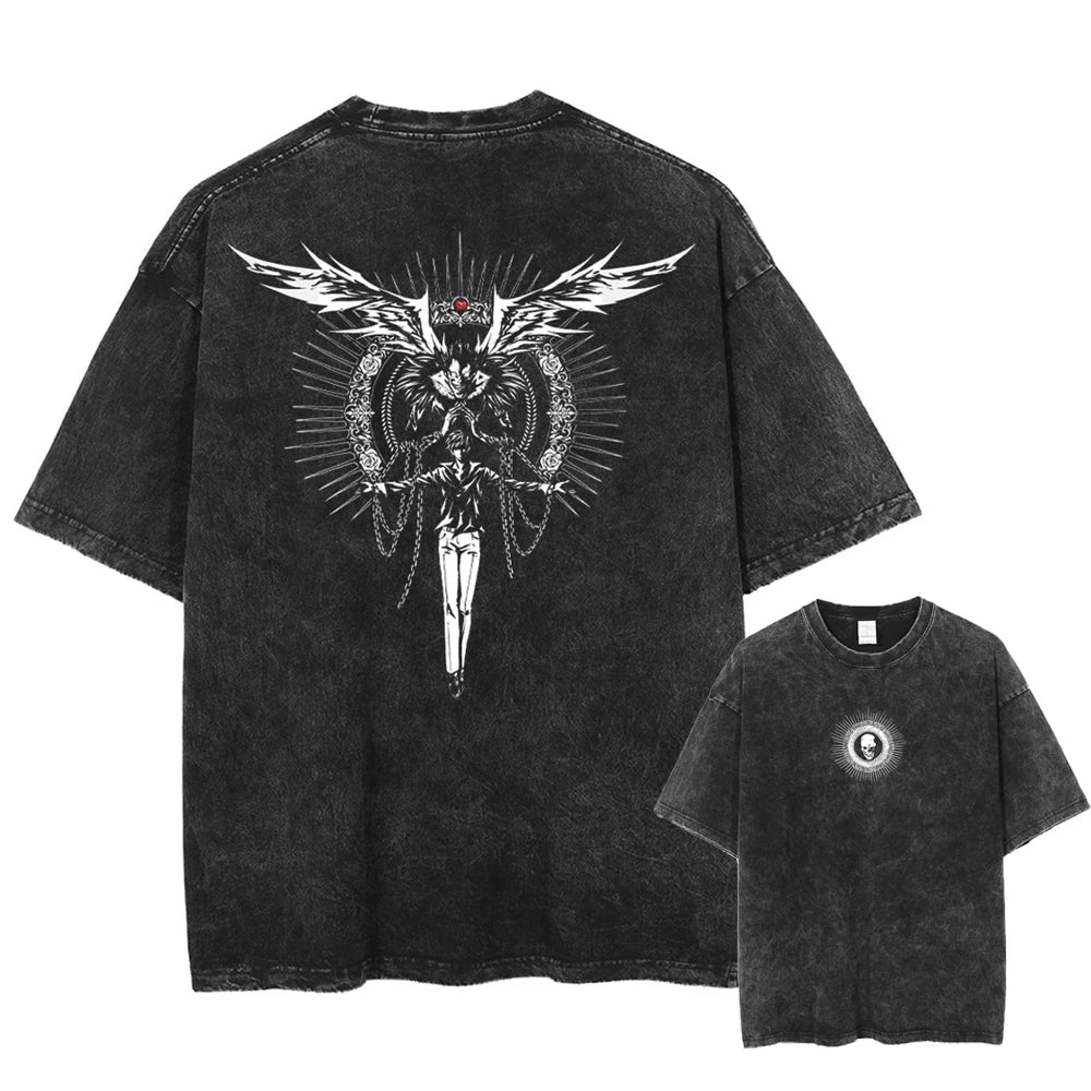 Anime Berserk Guts - Washed Vintage T-Shirt Ver. 4