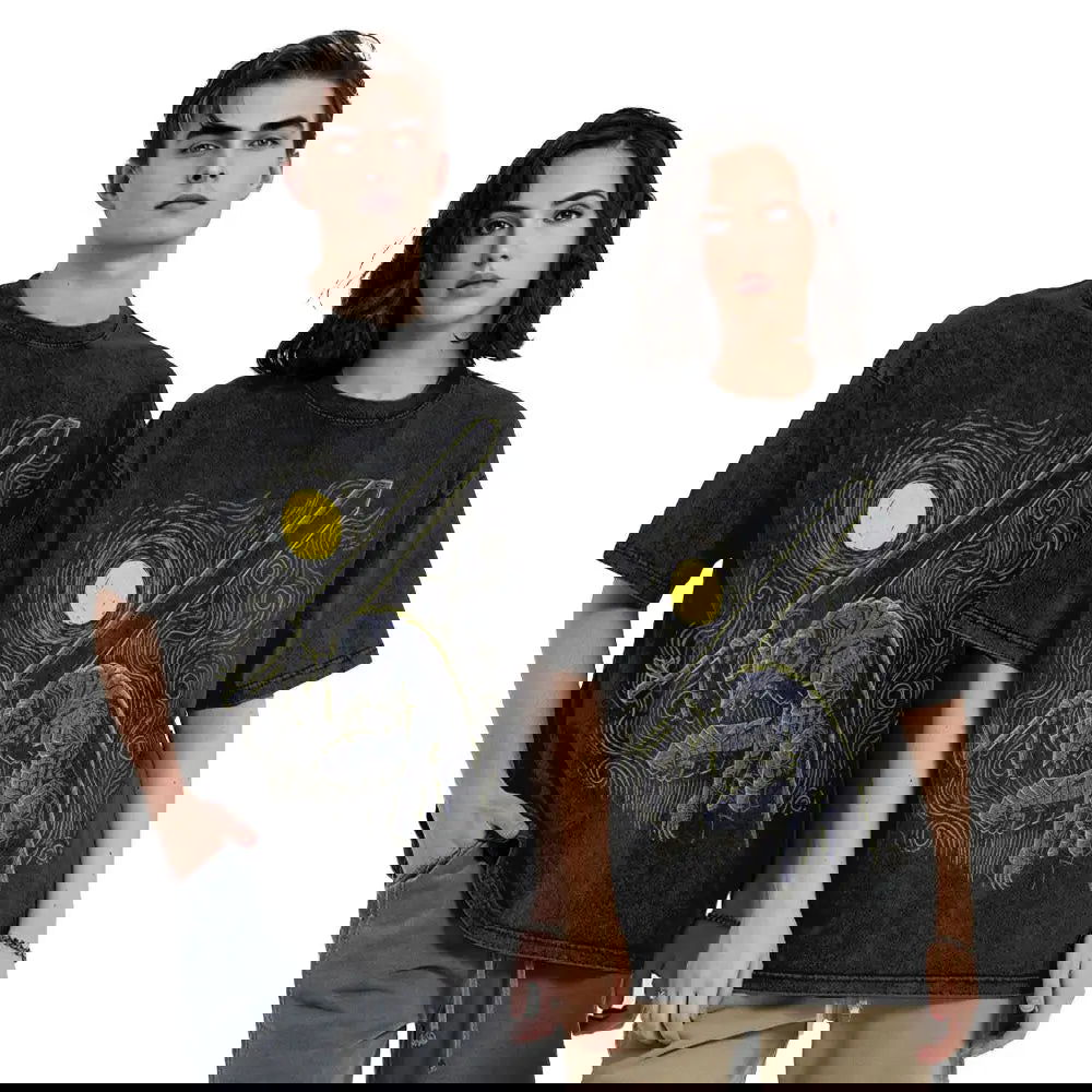 Anime Berserk Guts Washed Vintage T-Shirt - Ver. 2