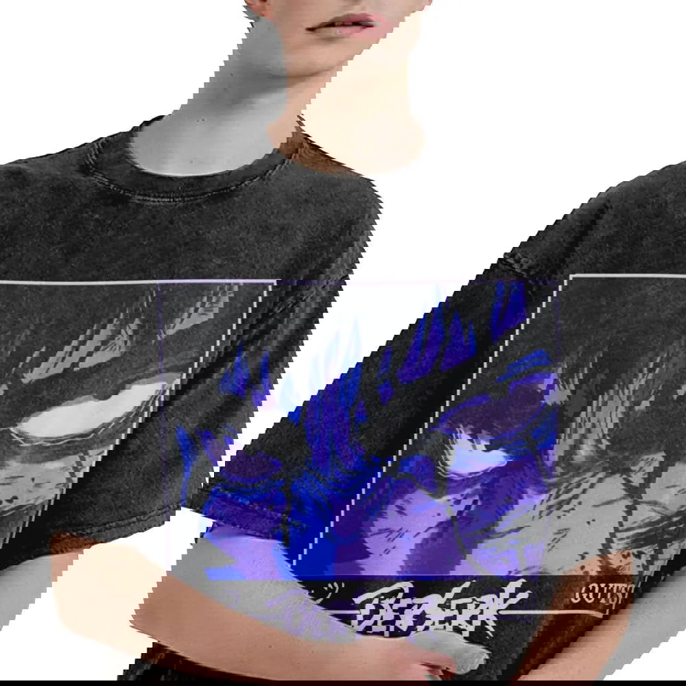 Anime Berserk Guts Washed Vintage T-Shirt - Ver. Face of the Champ