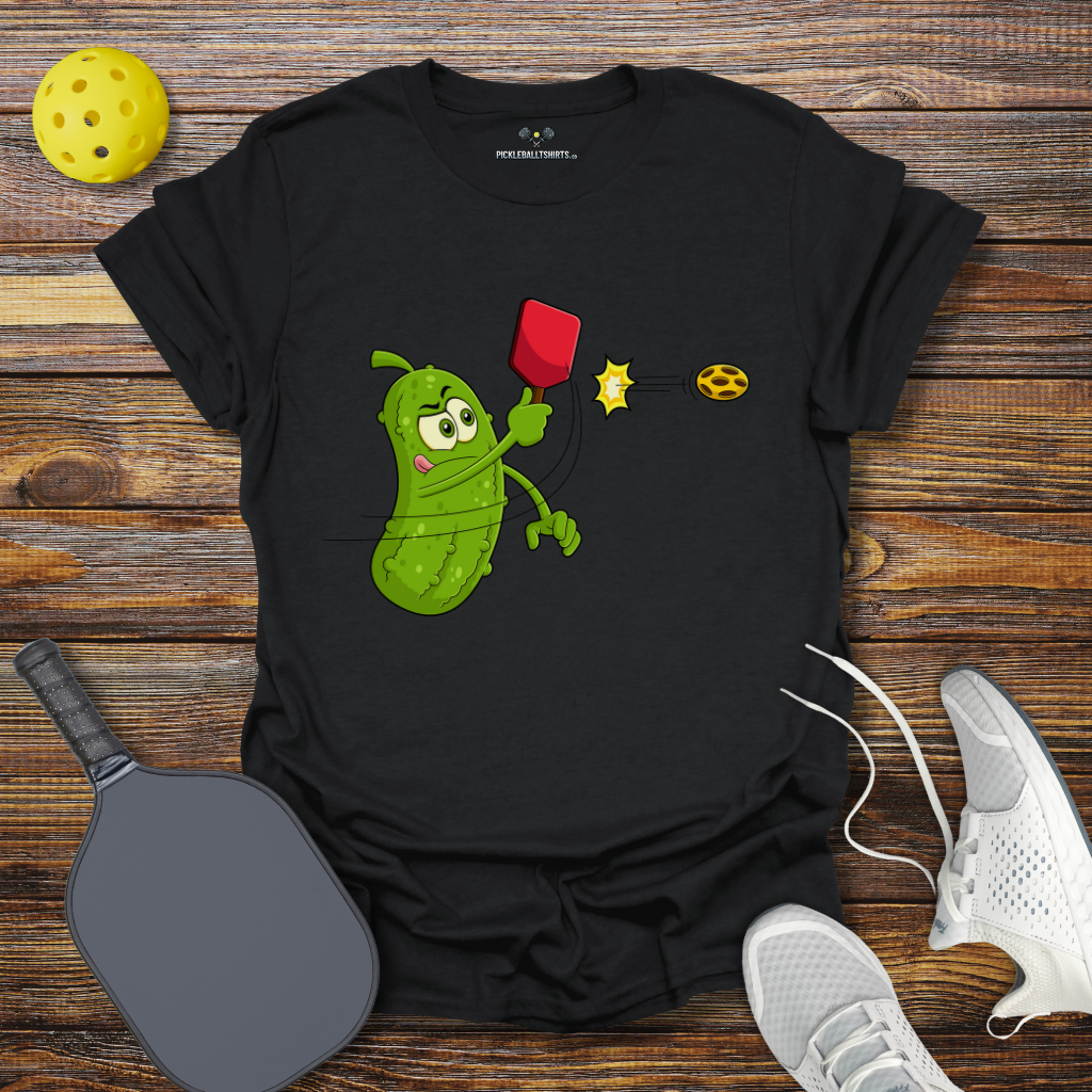Funny Pickleball Shirt – Pickle Playing T-Shirt