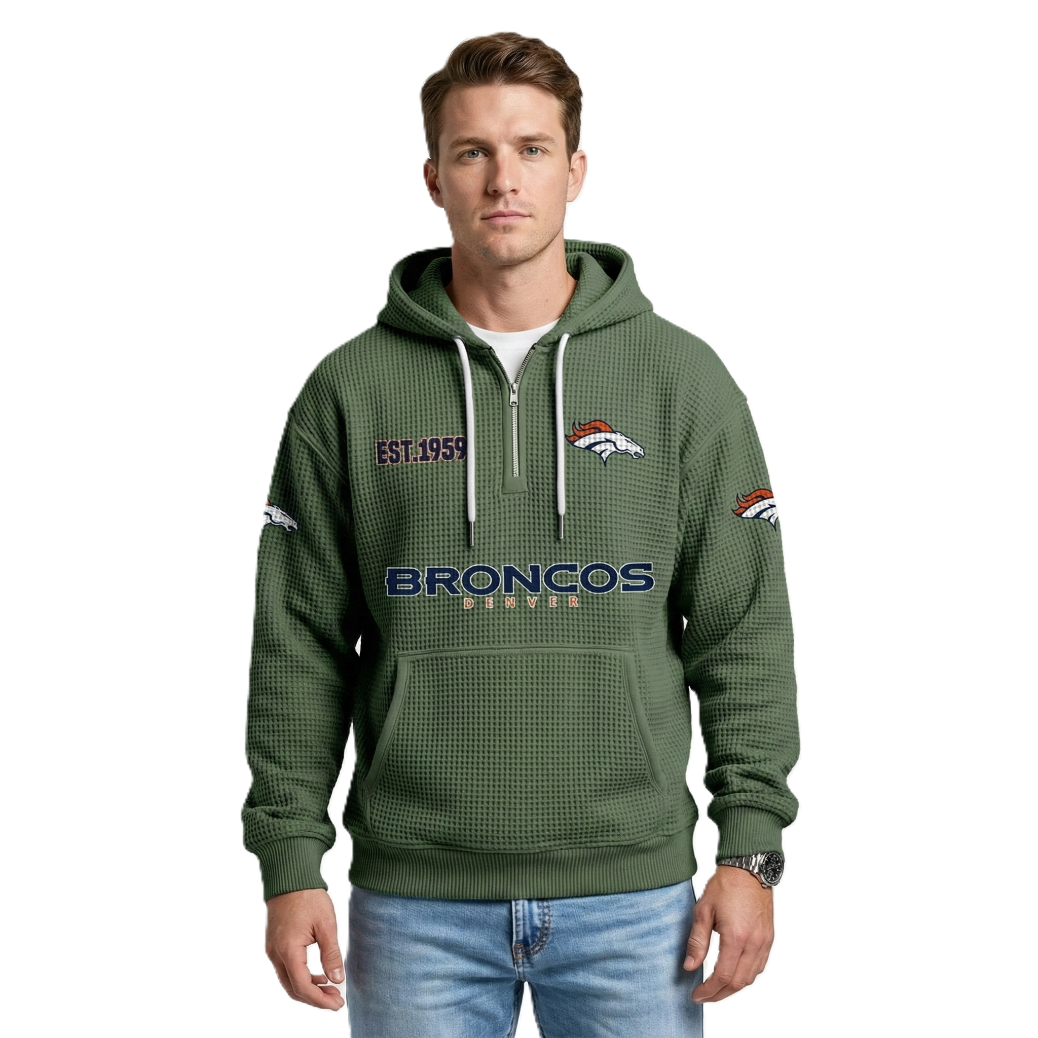 Waffle Hoodie – Denver