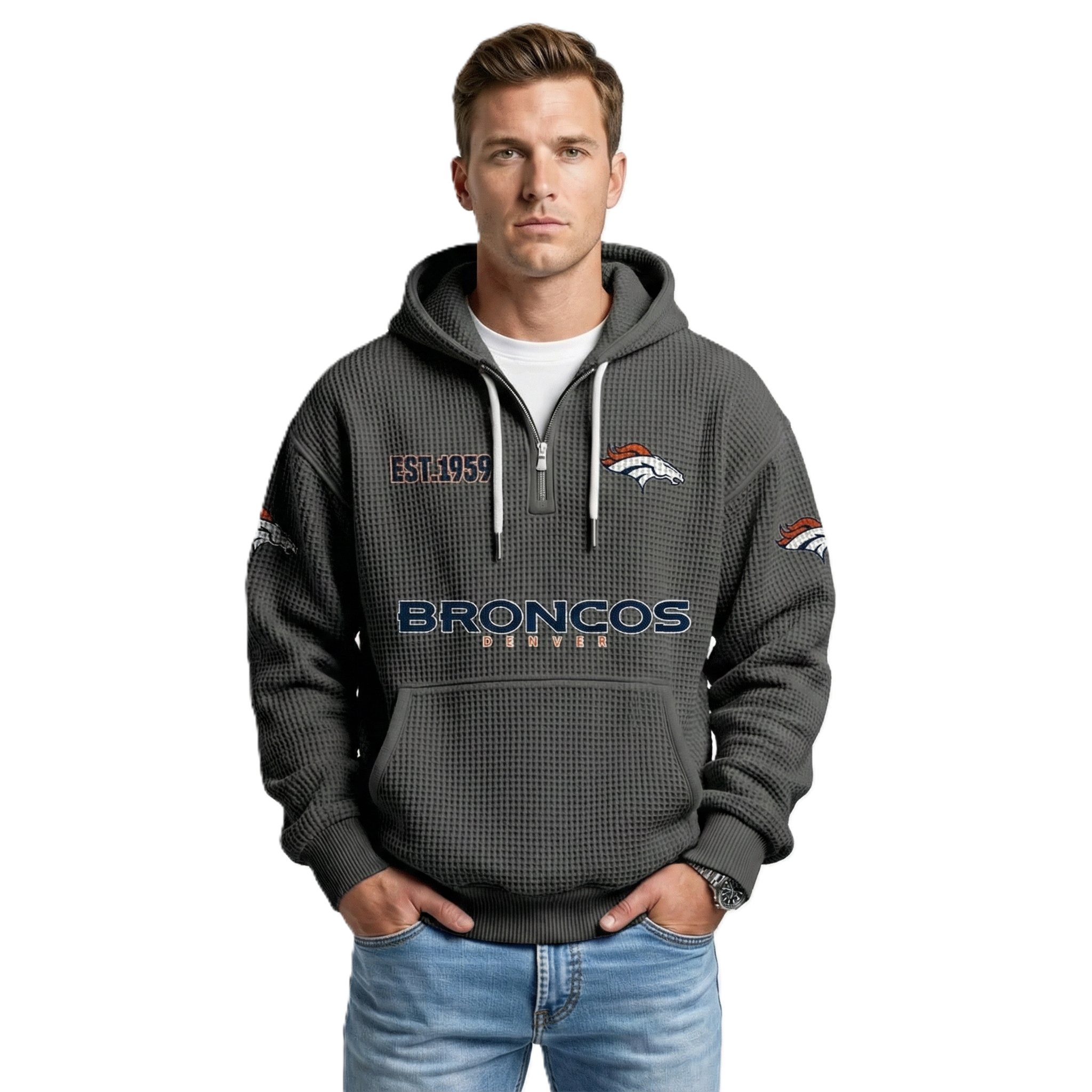 Waffle Hoodie – Denver