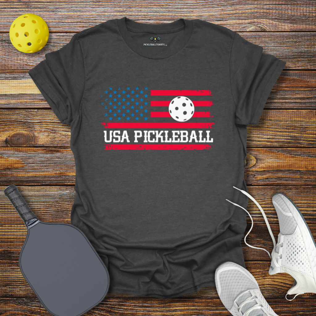Funny Pickleball Shirt – USA Pickleball T-Shirt
