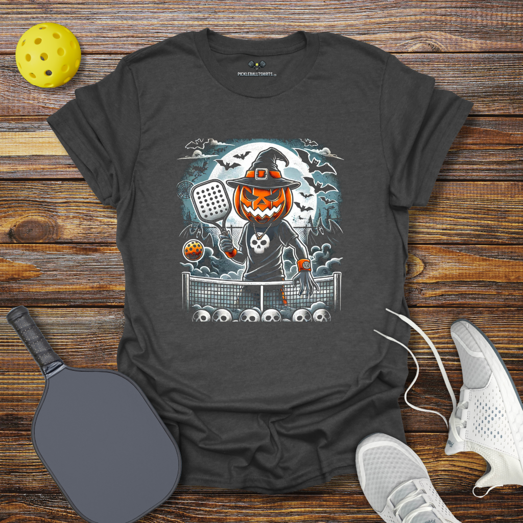 Funny Halloween Pickleball Shirt – Halloween Pickleballer Tee