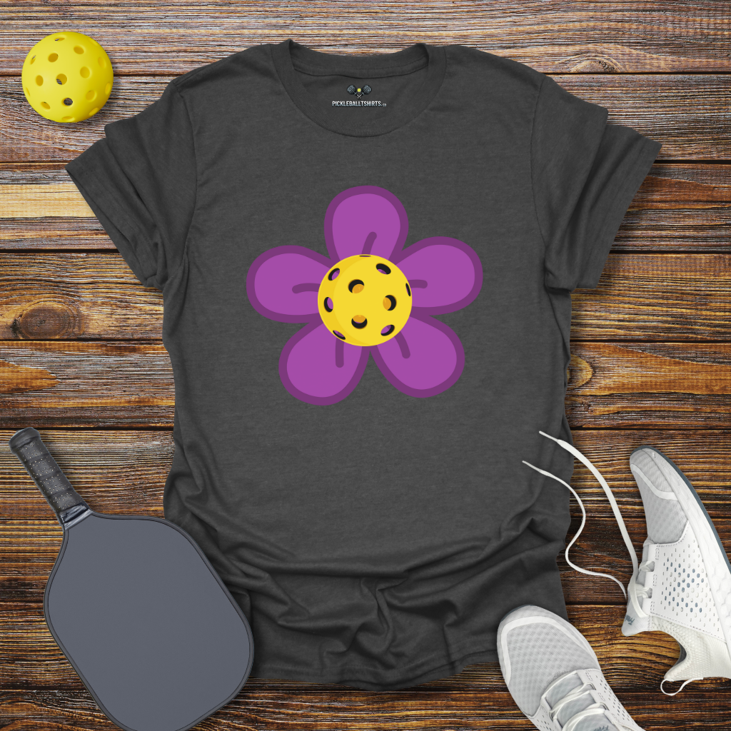Funny Pickleball Shirt – Pickleball Flower T-Shirt