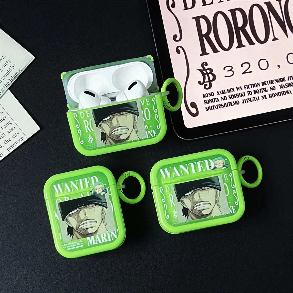Zoro Wanted Airpod Case