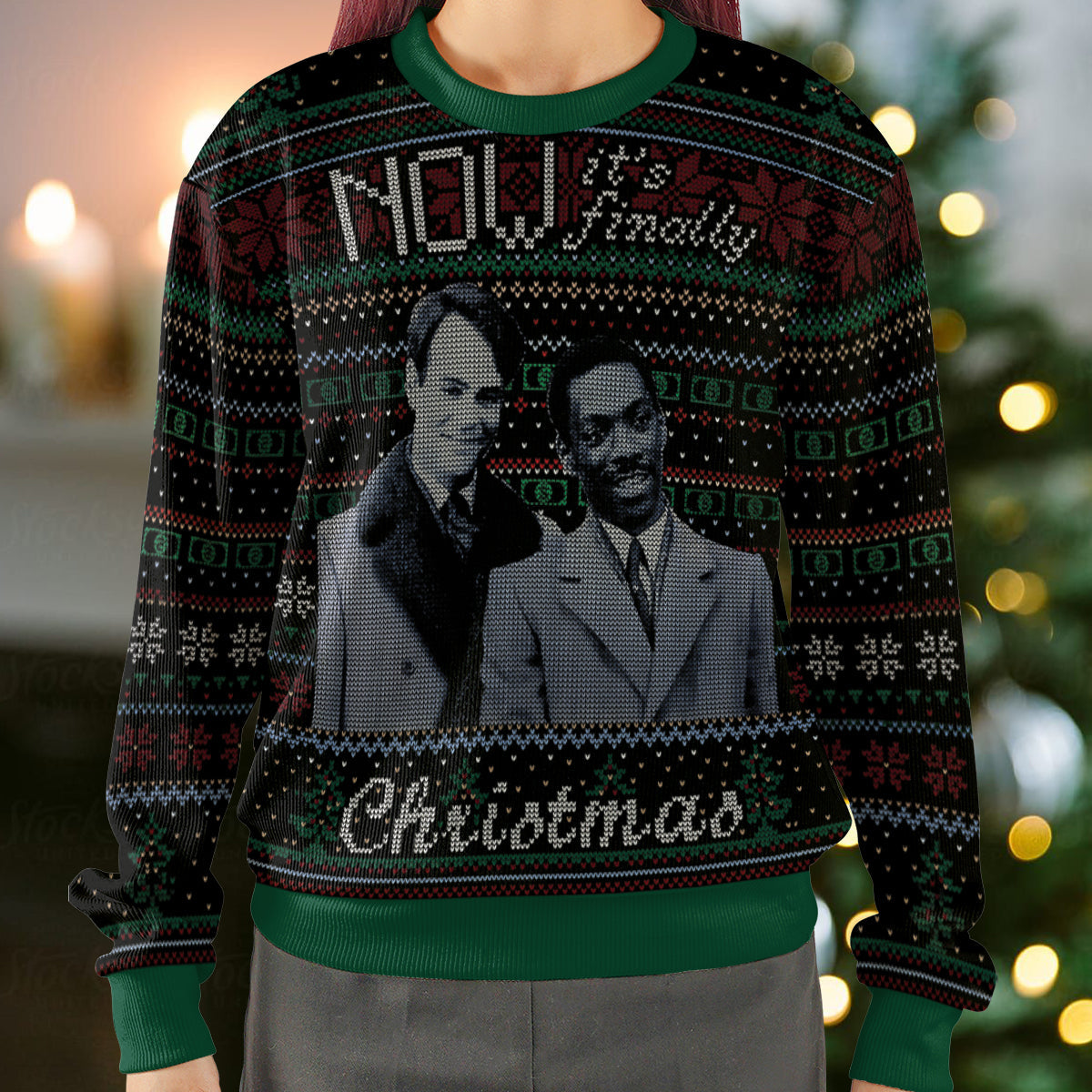 Finally Christmas Ugly Christmas Sweatshirt