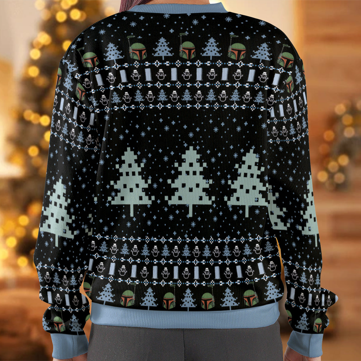 Frozen in Carbonite Ugly Christmas Sweatshirt