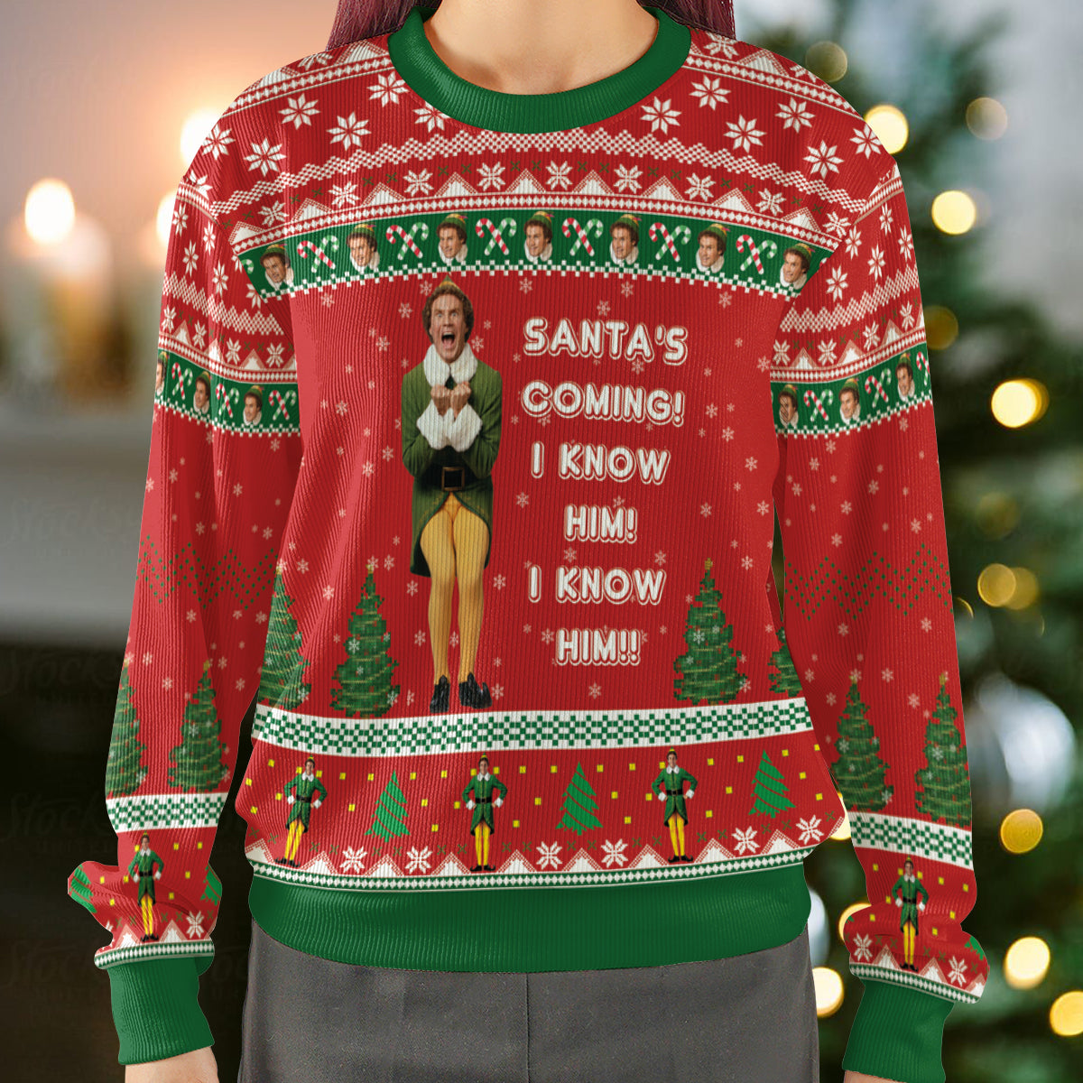 I know him Ugly Christmas Sweatshirt