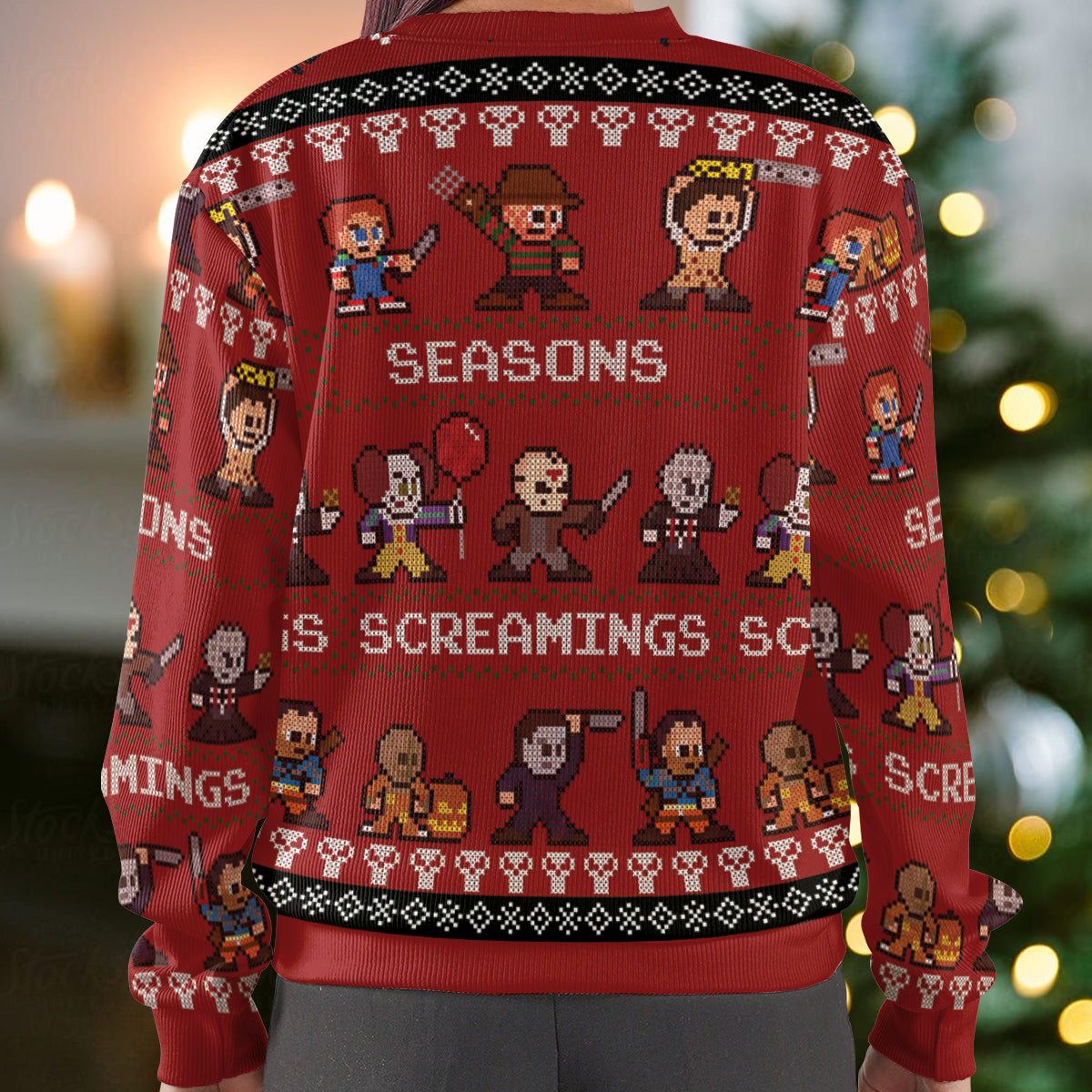 Seasons Screamings Ugly Christmas Sweatshirt
