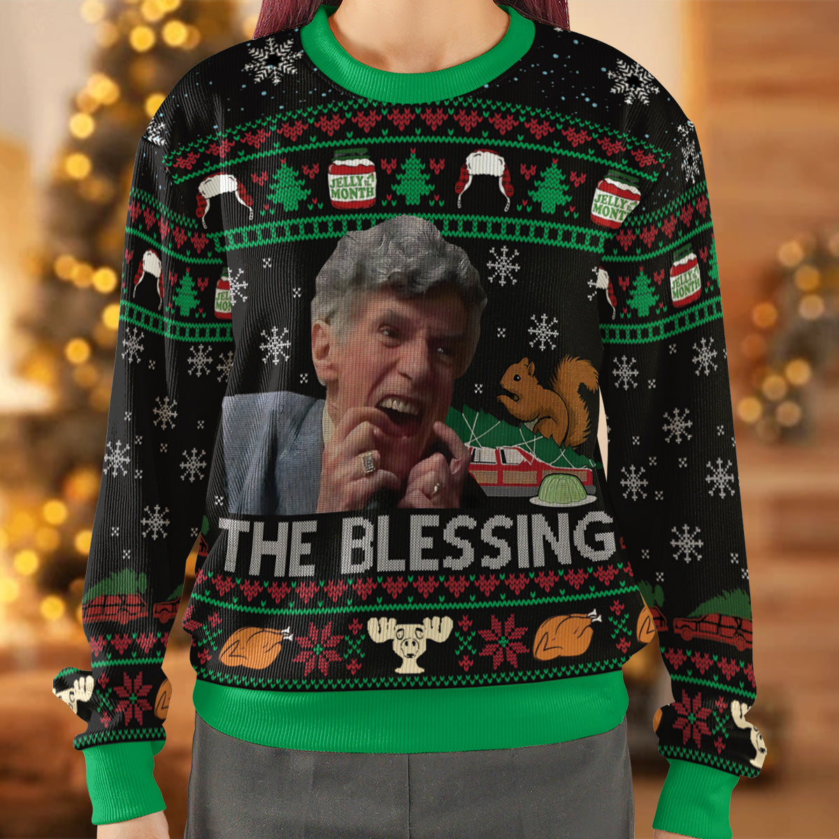 The Blessing Ugly Christmas Sweatshirt